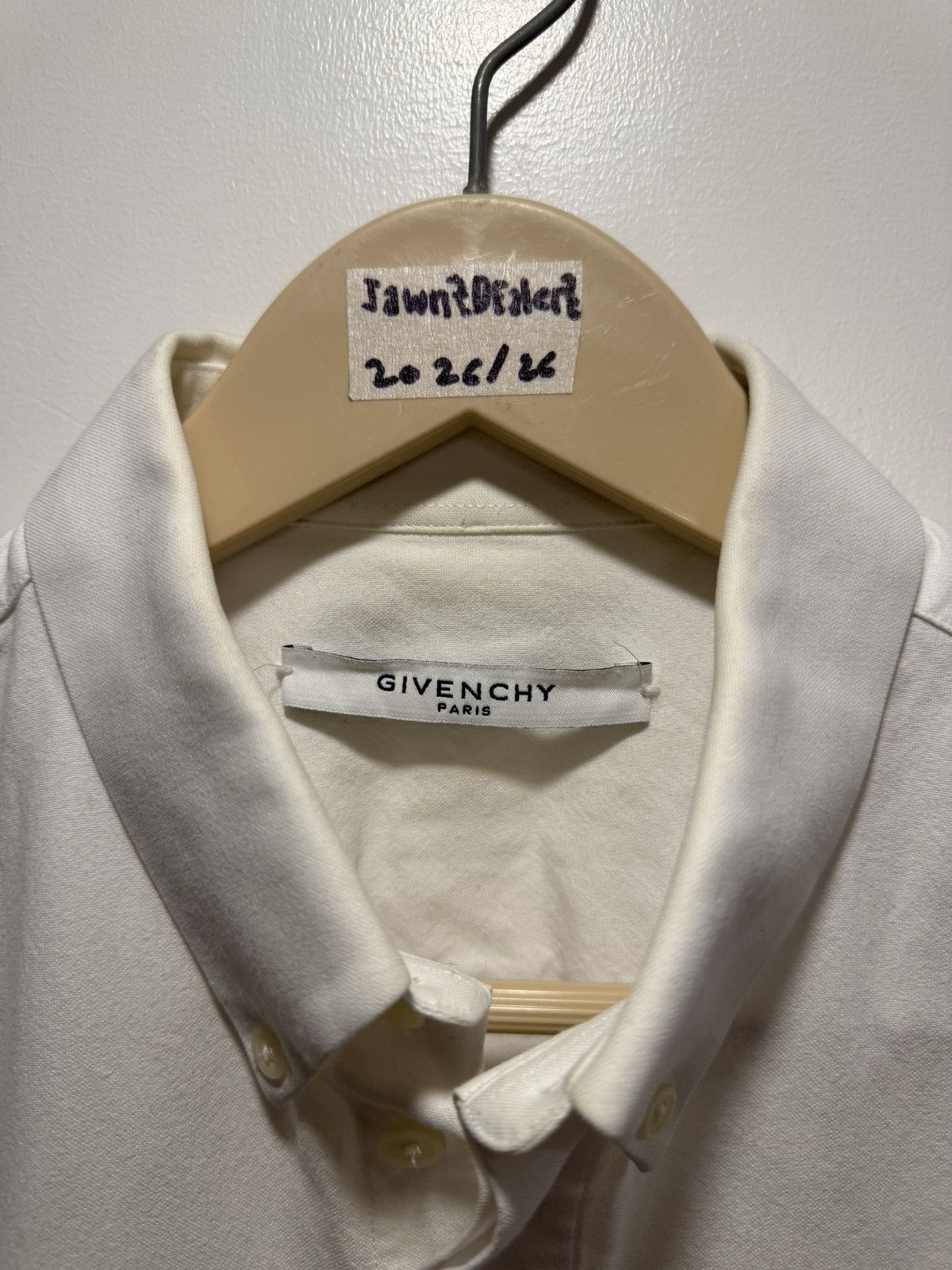 Givenchy Givenchy Paris Oxford Love Shirt Size US S / EU 44-46 / 1 - 2 Thumbnail