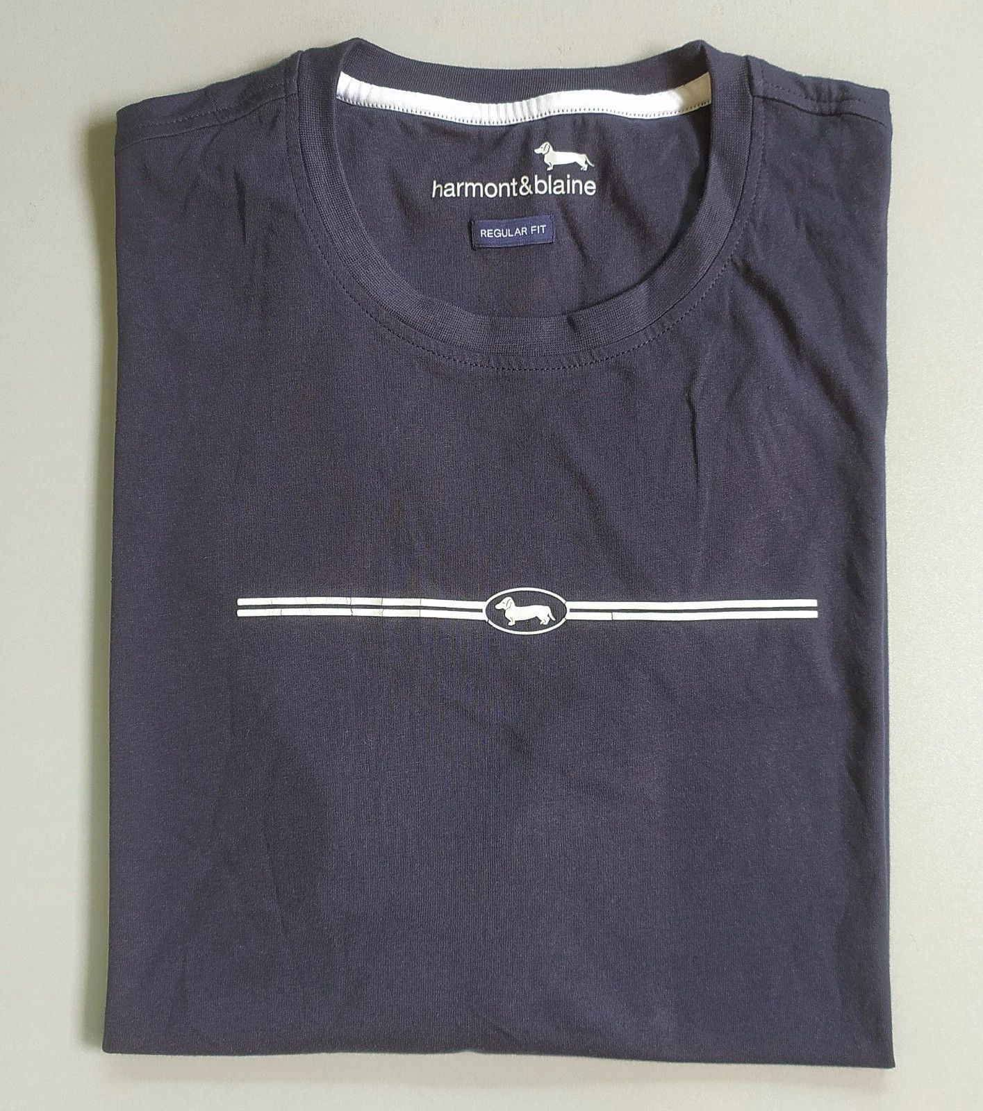 Harmont & Blaine Harmont & Blaine Shortsleeves Crew Neck ASM/1944 Size US XXL / EU 58 / 5 - 1 Thumbnail