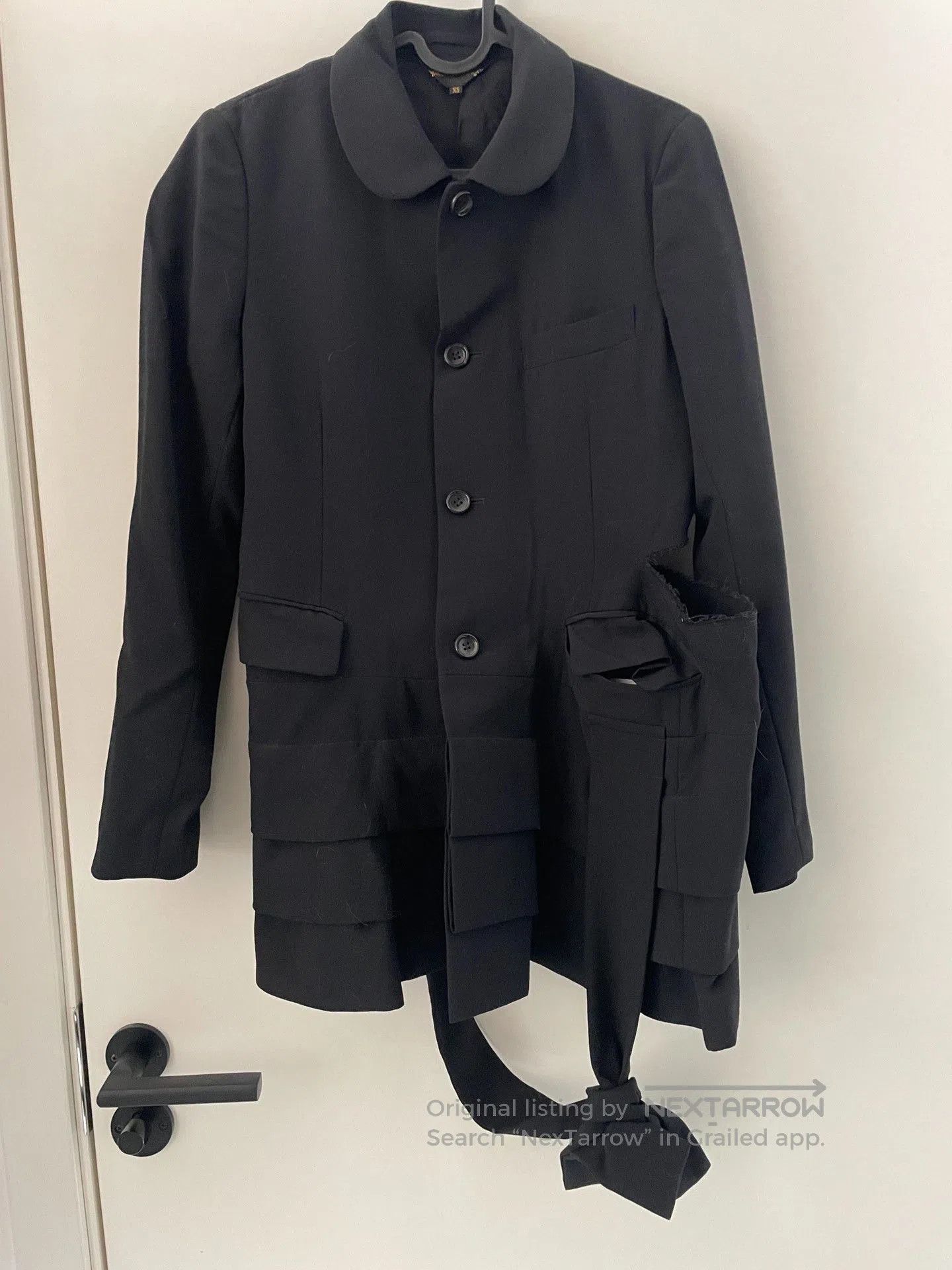 Comme des Garcons Comme des Garçons Wool Belted Blazer XS. Size XS / US 0-2 / IT 36-38 - 1 Thumbnail