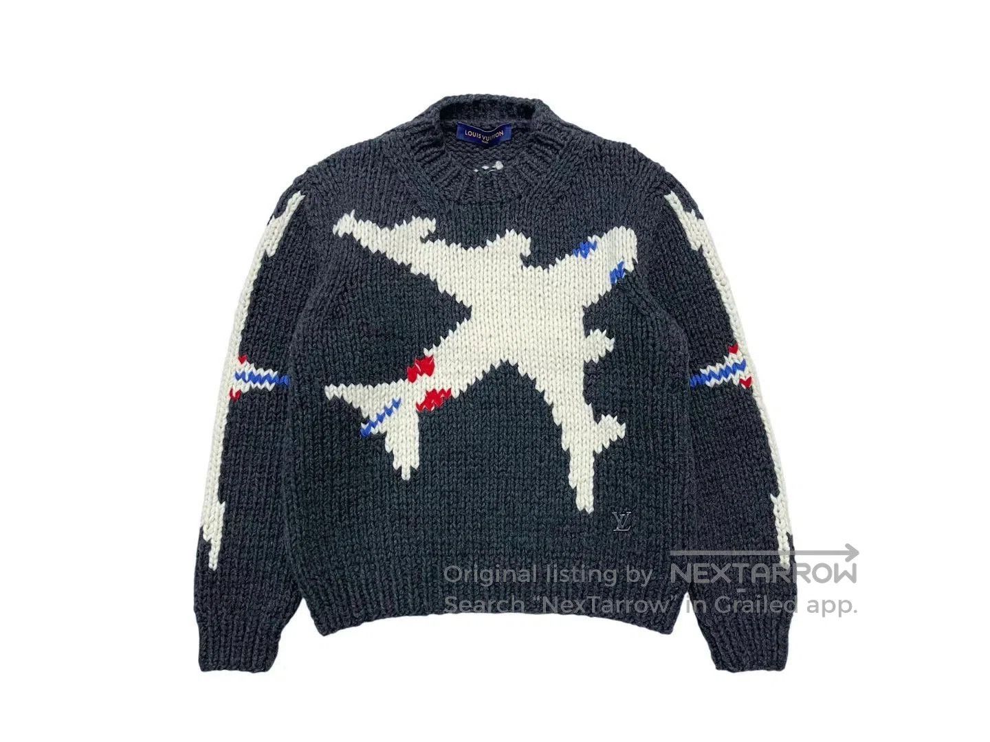 Louis Vuitton Louis Vuitton Runway Airplane Sweater. Size XS / US 0-2 / IT 36-38 - 1 Thumbnail