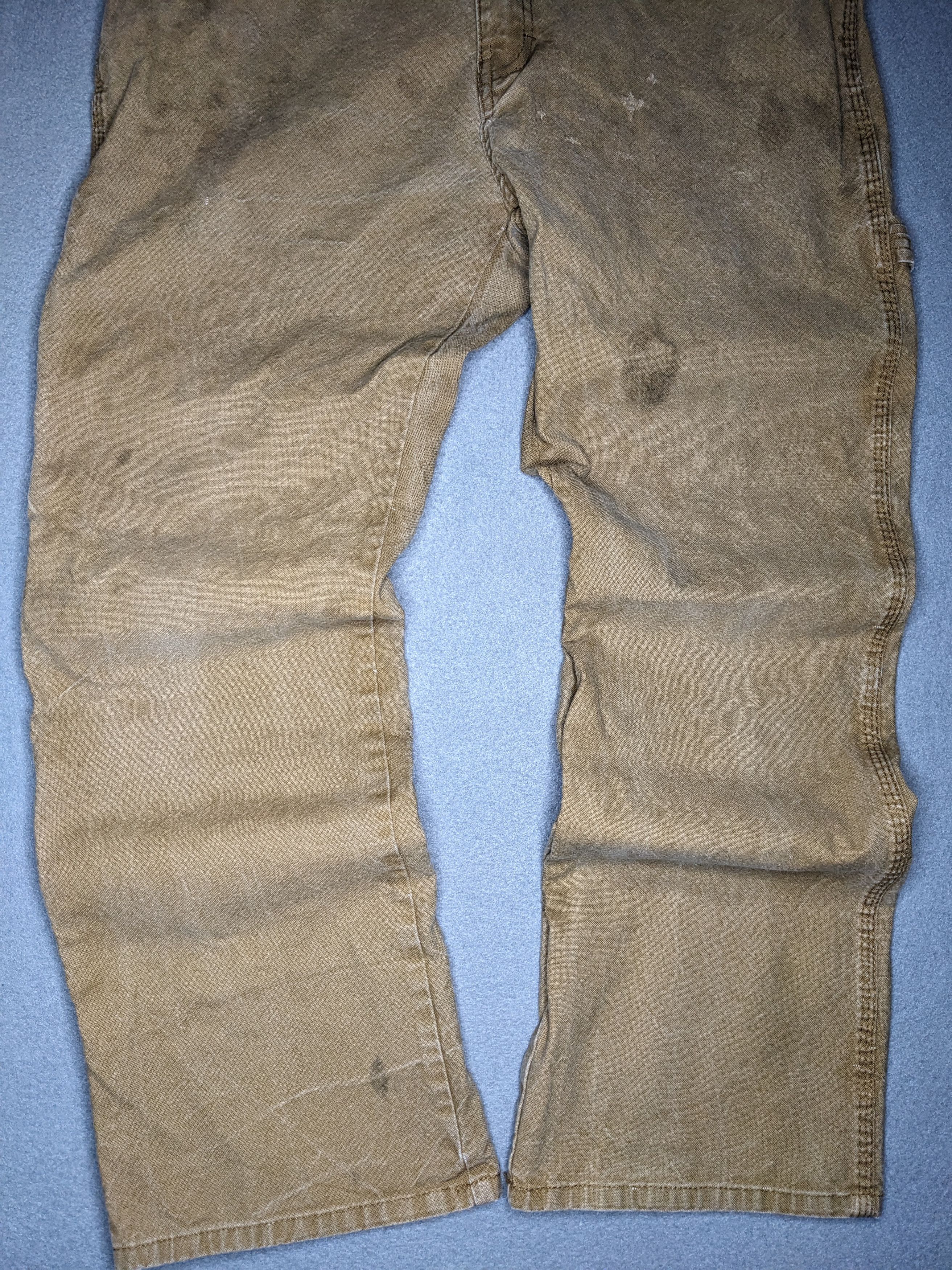 Dickies Dickies Carpenter Pants 32x29 Canvas Beige Distressed Faded Size US 32 / EU 48 - 4 Thumbnail