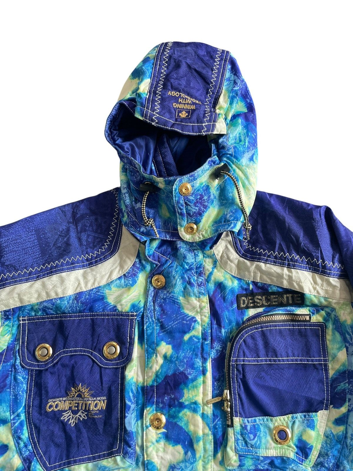 Descente Vintage Descente Competition Ski Jacket Size US L / EU 52-54 / 3 - 6 Thumbnail