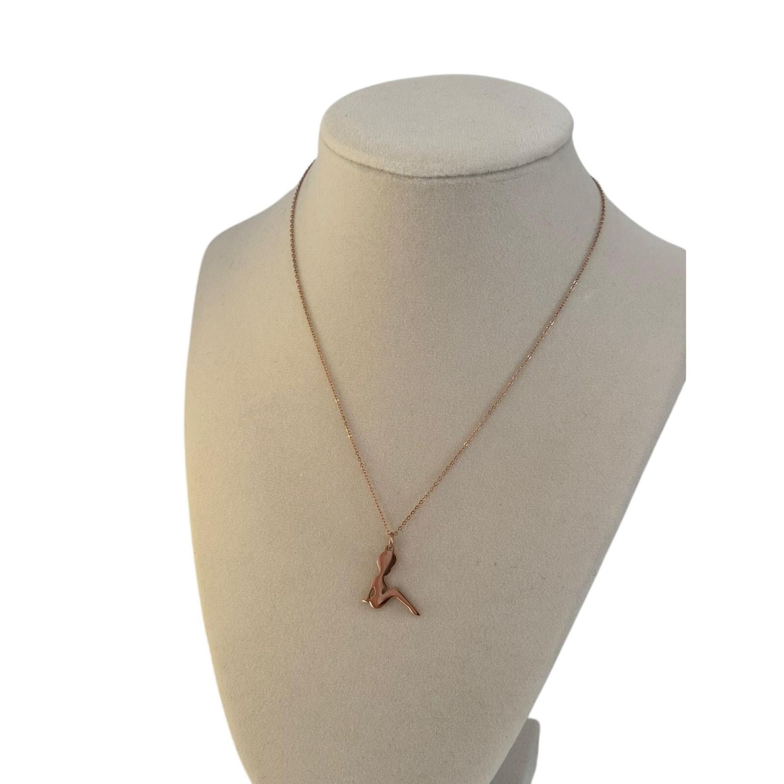 Other Gold Minimalist Woman Pendant Necklace Stainless Steel Size ONE SIZE - 6 Thumbnail