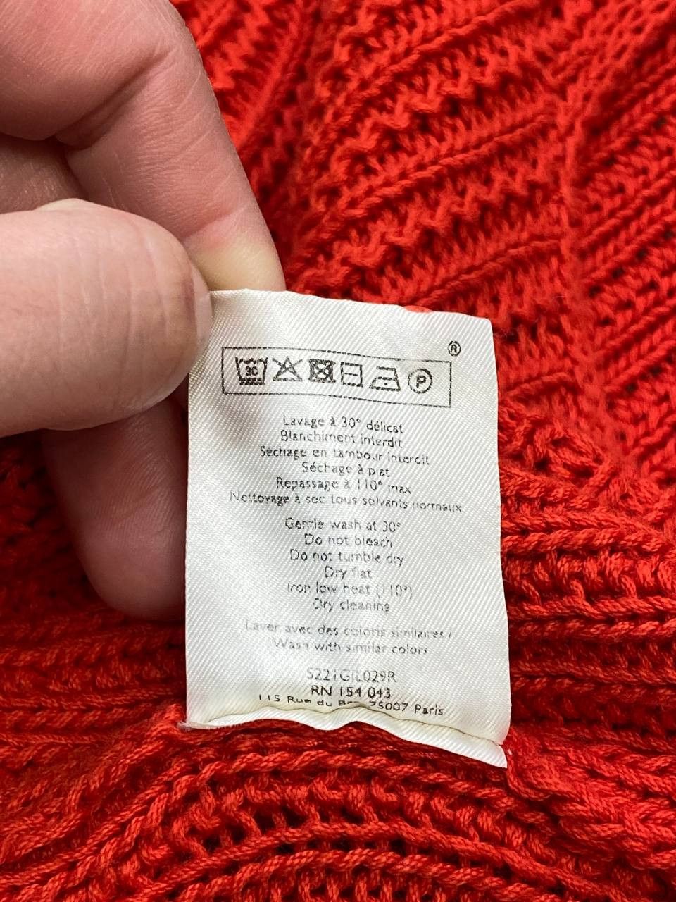 Sezane La Maille Sezane Marietta Buttons Knit Cardigan Sweater Size S / US 4 / IT 40 - 14 Thumbnail