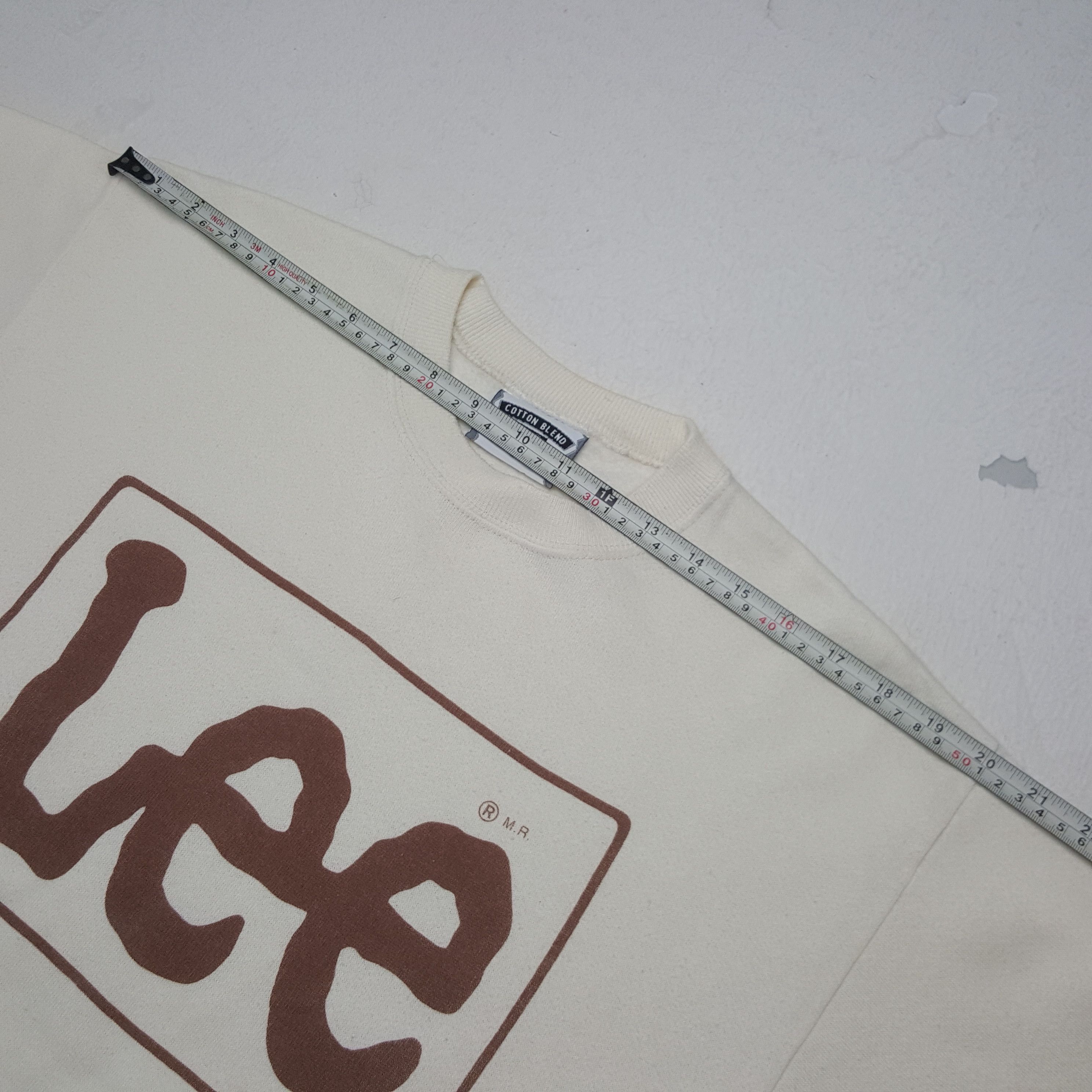 Lee × Vintage Vintage Lee American Style Big Logo Sweatshirt Size US S / EU 44-46 / 1 - 5 Thumbnail