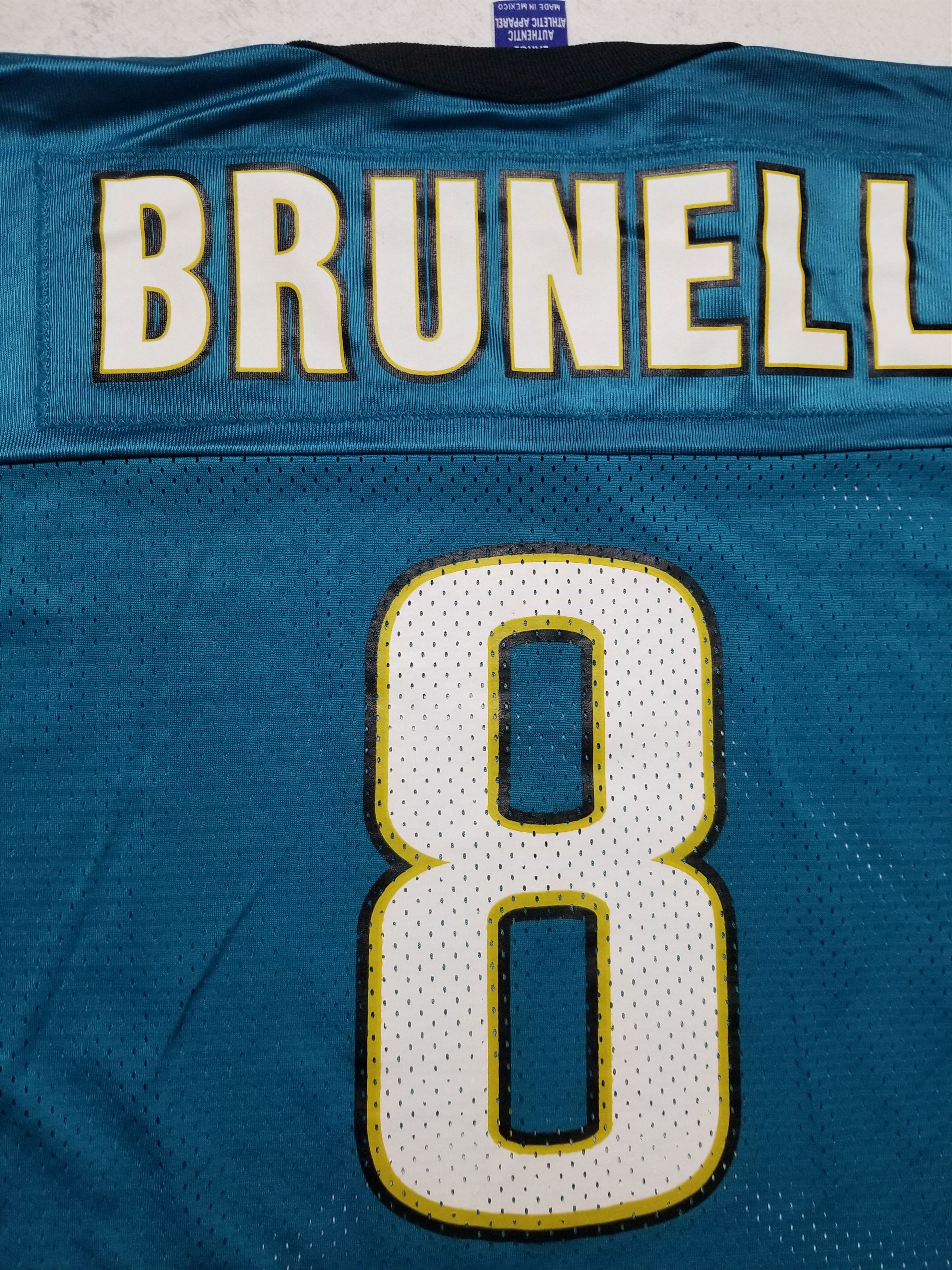 Champion VTG Champion Mark Brunell #8 Jacksonville Jaguars NFL Jersey Size US L / EU 52-54 / 3 - 8 Thumbnail