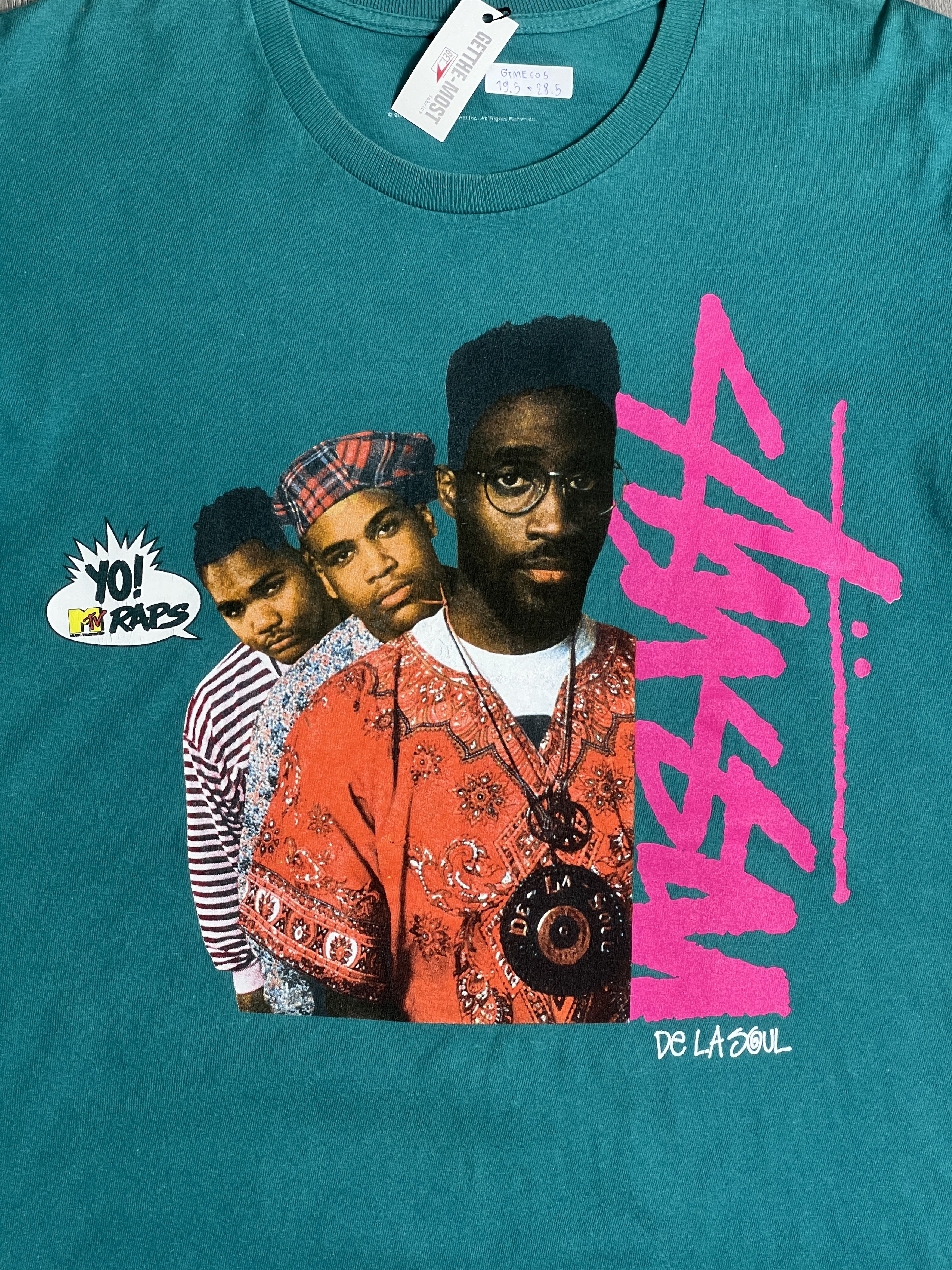 STÜSSY x MTV De La Soul Graphic Rap Tee GTME605
