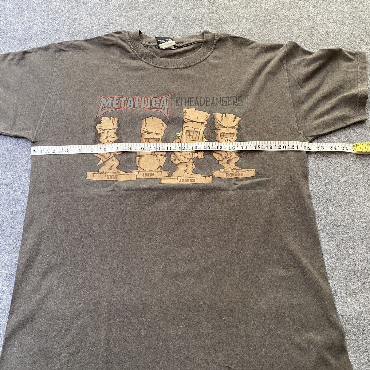Metallica Vintage Metallica Tiki Headbangers T-shirt Size US L / EU 52-54 / 3 - 6 Thumbnail