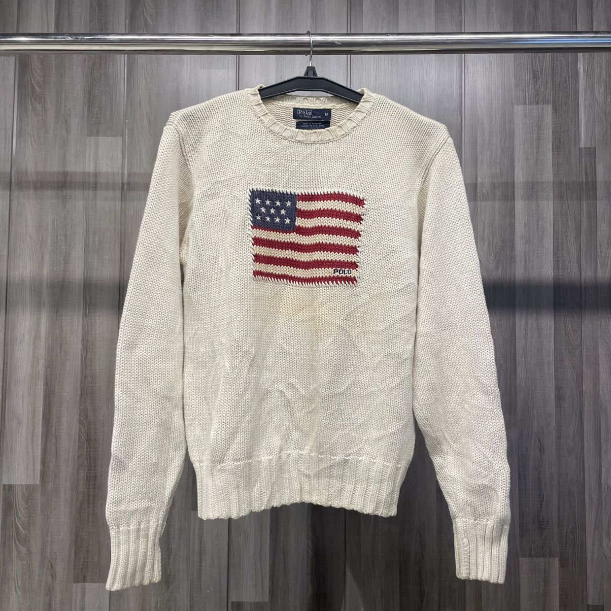 Polo Ralph Lauren Polo Ralph Lauren American Flag Sweater Size US M / EU 48-50 / 2 - 2 Thumbnail