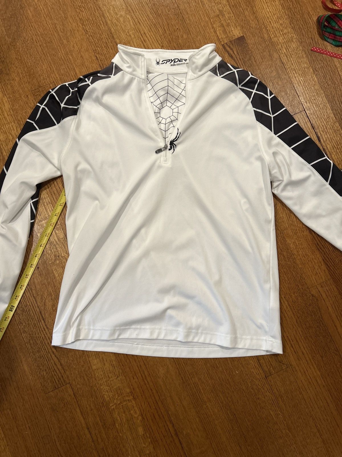 Spyder Spyder Quarter Zip White and Black Size US M / EU 48-50 / 2 - 4 Thumbnail