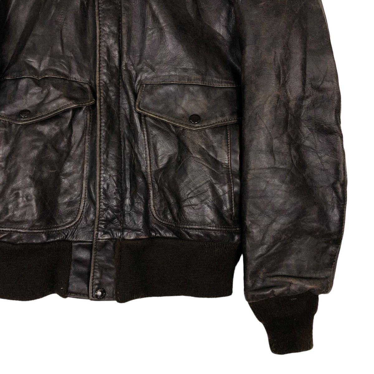 Schott 🔥VINTAGE 70’s SCHOTT MADE IN USA A2 LEATHER JACKET IDEAL Size US M / EU 48-50 / 2 - 7 Thumbnail