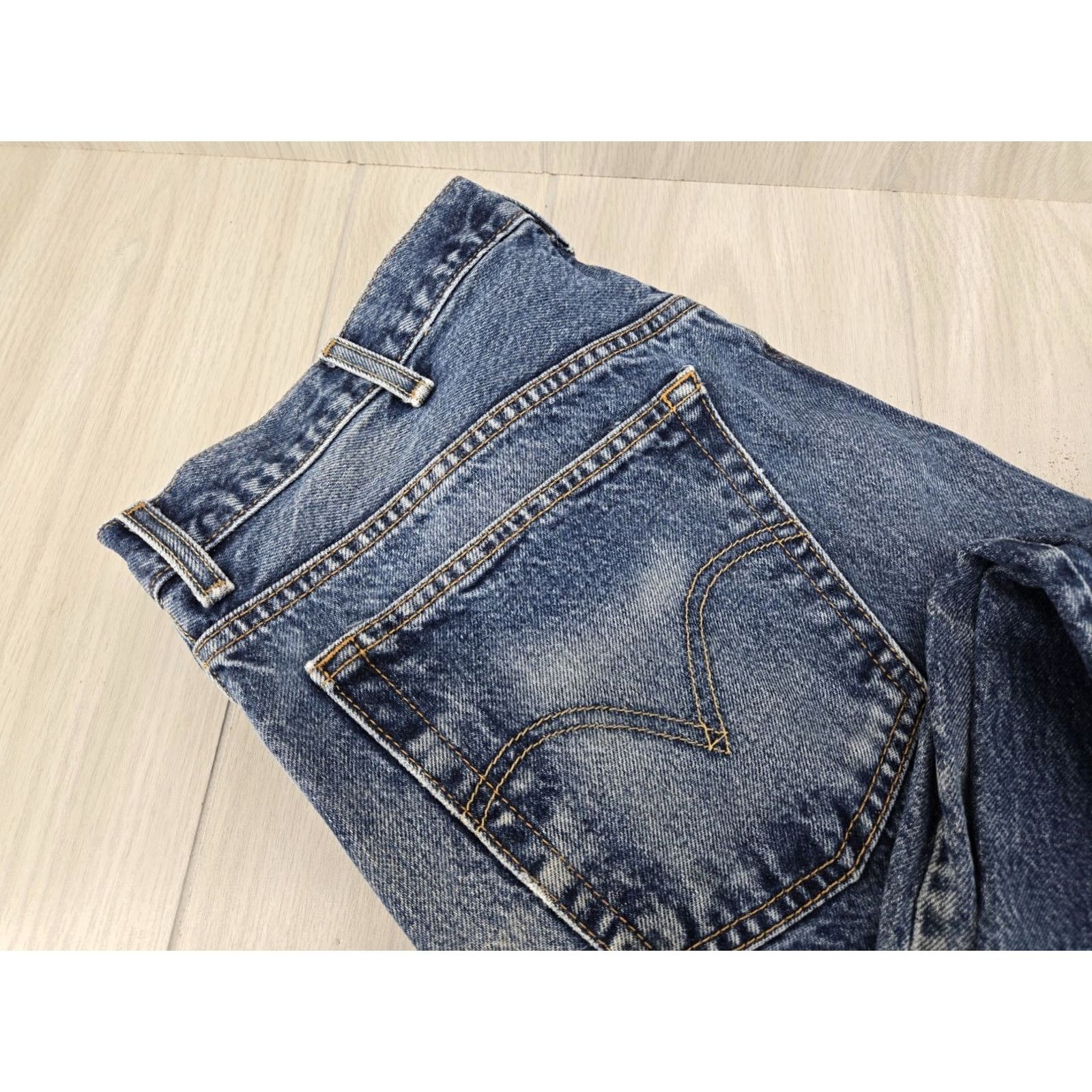 Levi's Levi's 505 Regular Fit Jeans Mens 38 X 32 Blue Denim Levi's 505 Jeans Men Regular Size 38 Size US 38 / EU 54 - 7 Thumbnail