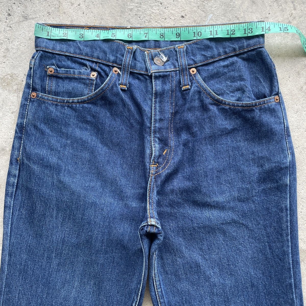 Levi's Vintage Levi’s 507 Bootcut Jeans Flared Denim Pants W28x28 Size US 28 / EU 44 - 5 Thumbnail