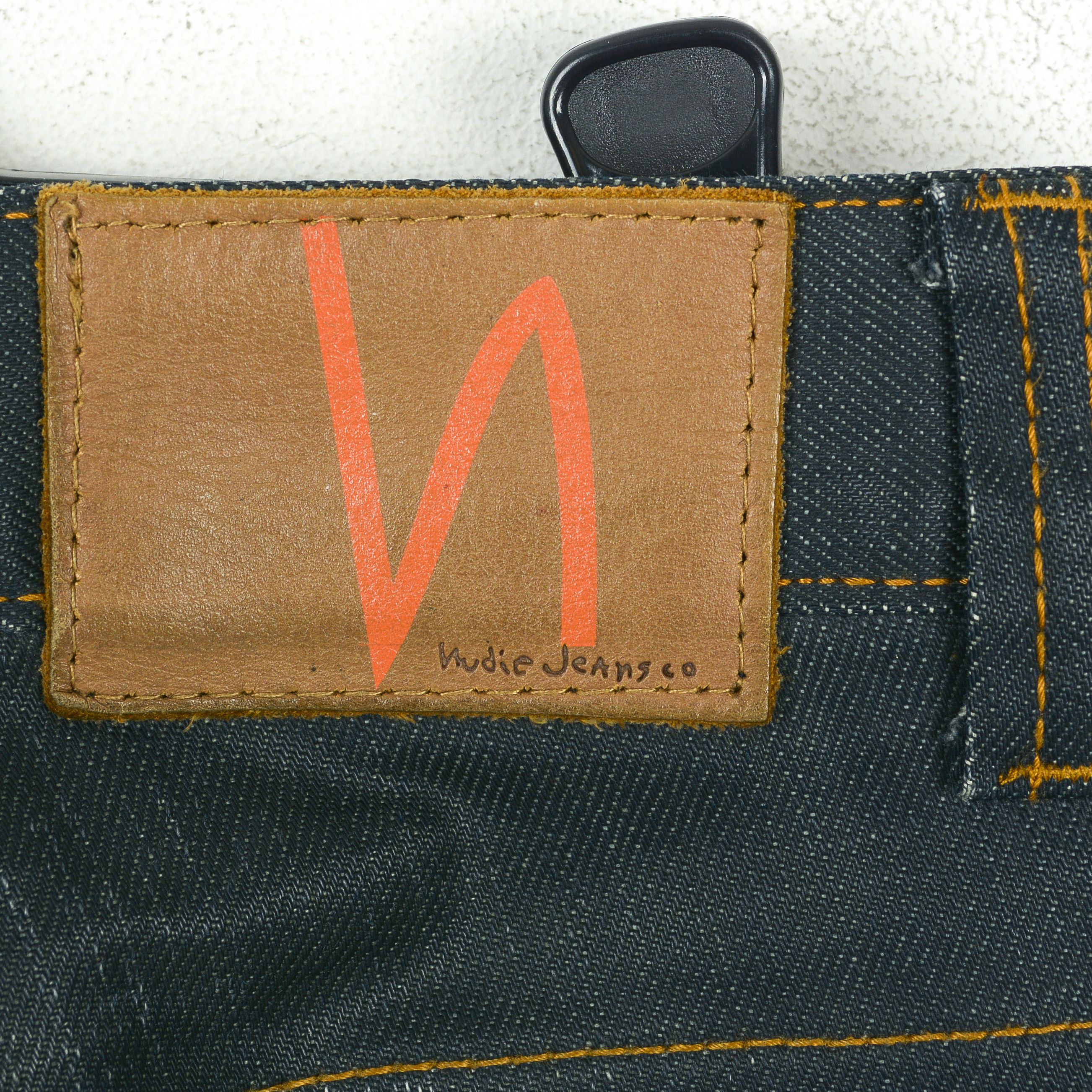 Nudie Jeans Slim Jim Dry Japan W29 L33 RAW Unwashed Denim Pants Trousers Size US 29 - 5 Thumbnail
