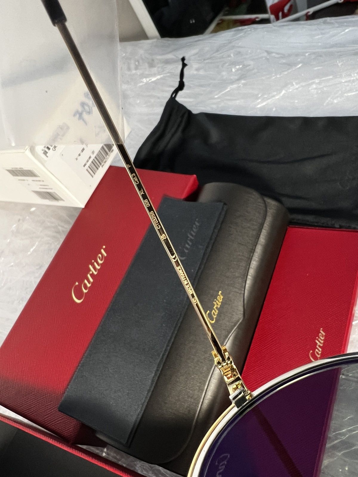 Cartier Cartier Sunglasses Size ONE SIZE - 4 Thumbnail