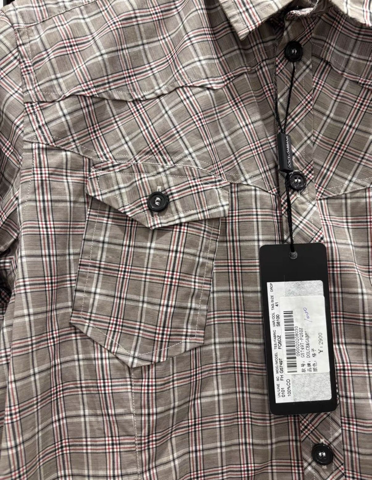 Dolce & Gabbana Dolce&Gabbana Mainline Casual Long Sleeve Shirt J2 Size US S / EU 44-46 / 1 - 3 Thumbnail