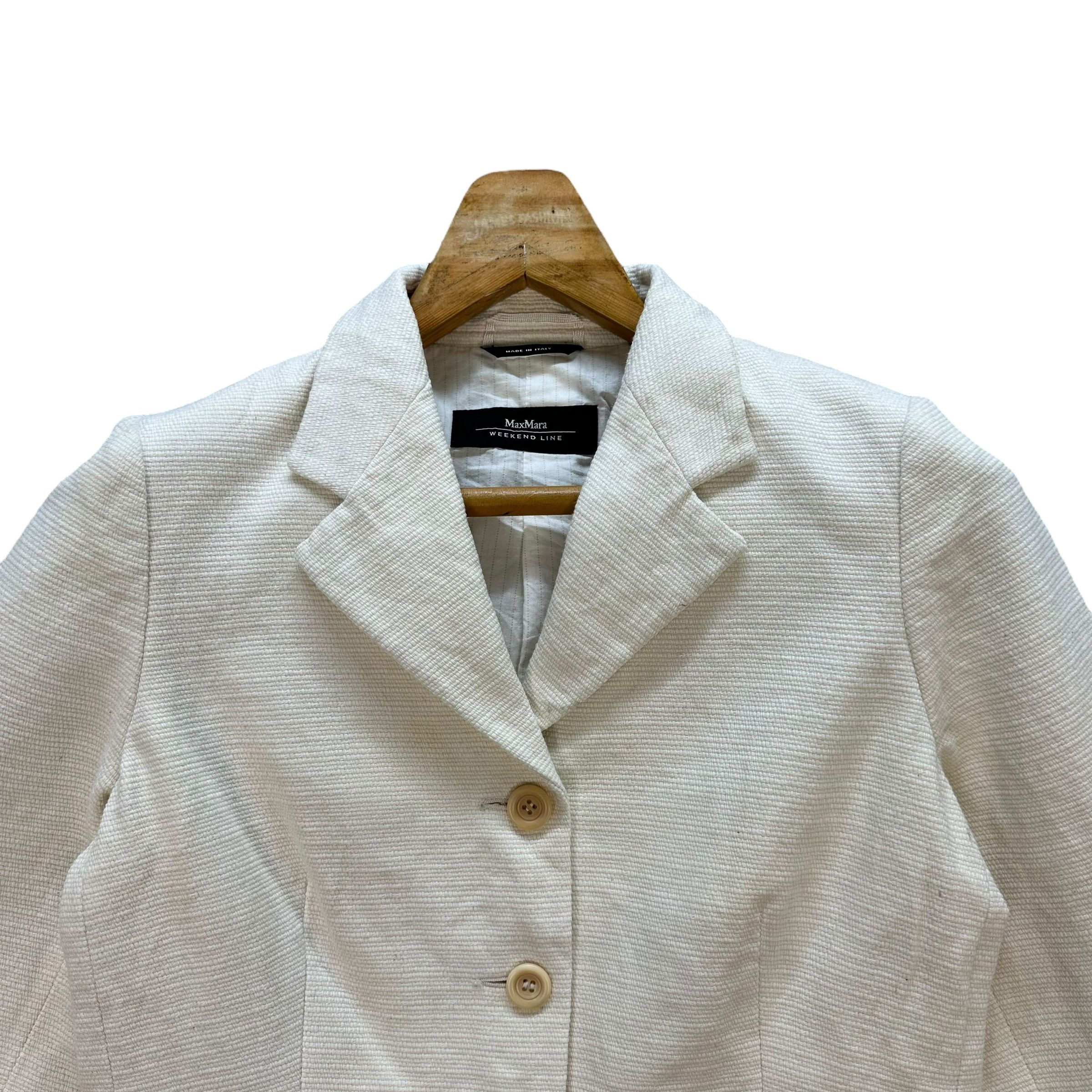 Max Mara Max Mara Suit Jacket Blazer Casual Jacket #A4-0096 Size S / US 4 / IT 40 - 2 Thumbnail