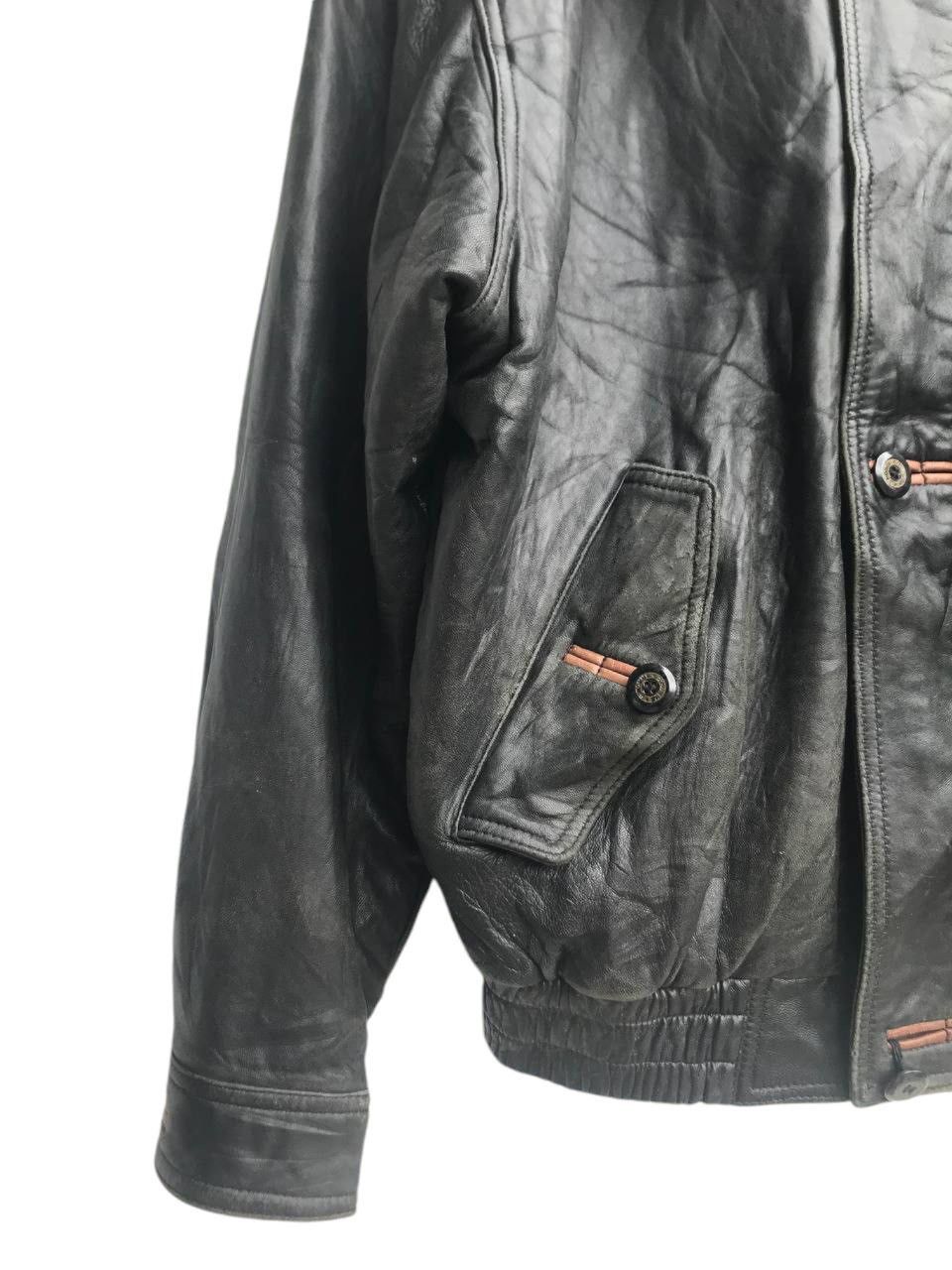 Leather Vintage D’homme A Homme Leather Jacket Size US L / EU 52-54 / 3 - 7 Thumbnail