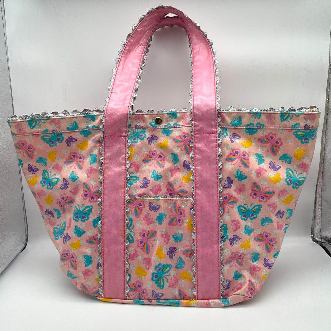 Other Y2K Pink and Yellow Butterfly Tote Bag Size ONE SIZE - 1 Thumbnail