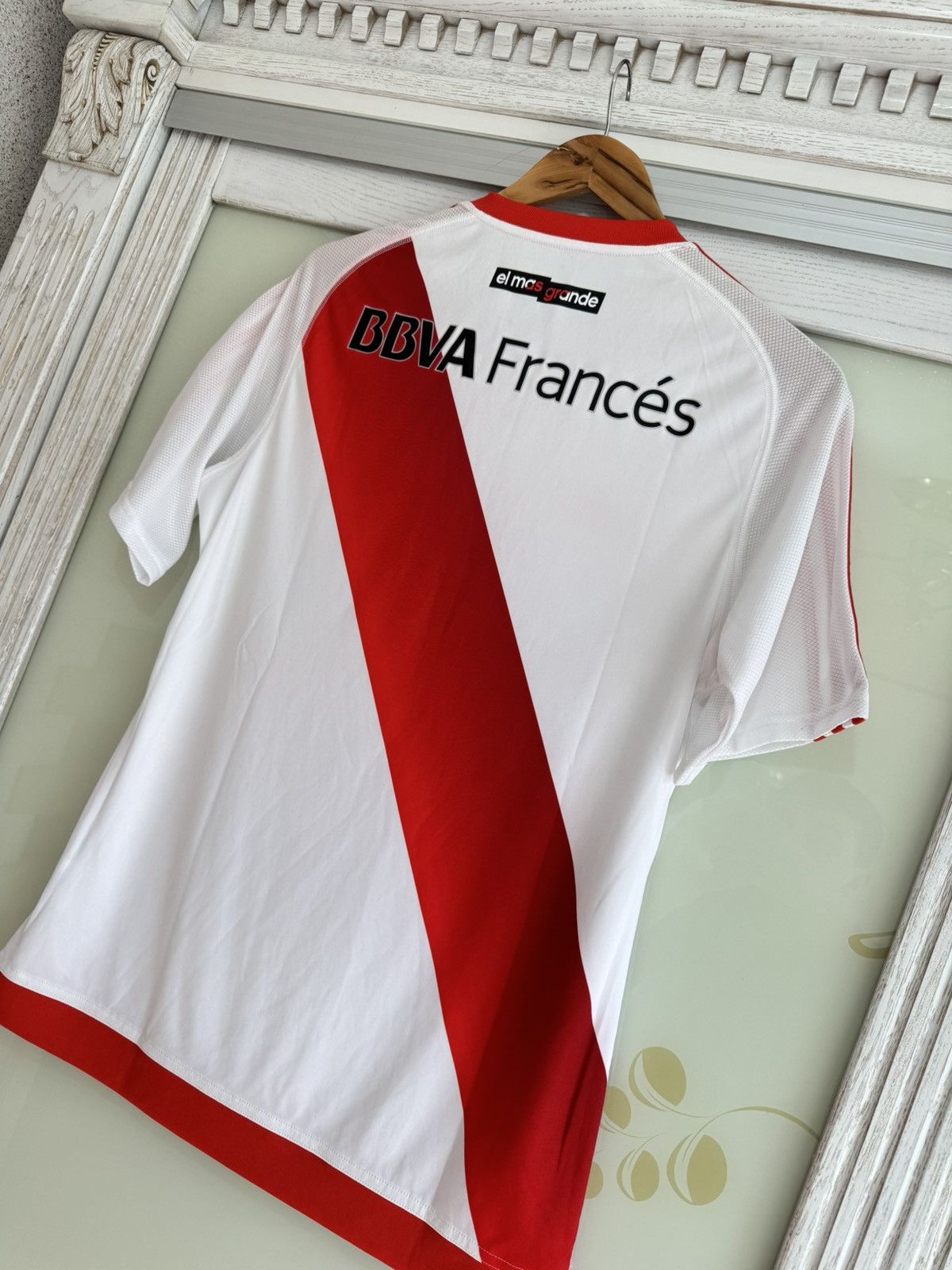 Adidas River Plate 2016-2017 Home Soccer Jersey Football Kit Shirt Size US M / EU 48-50 / 2 - 9 Thumbnail