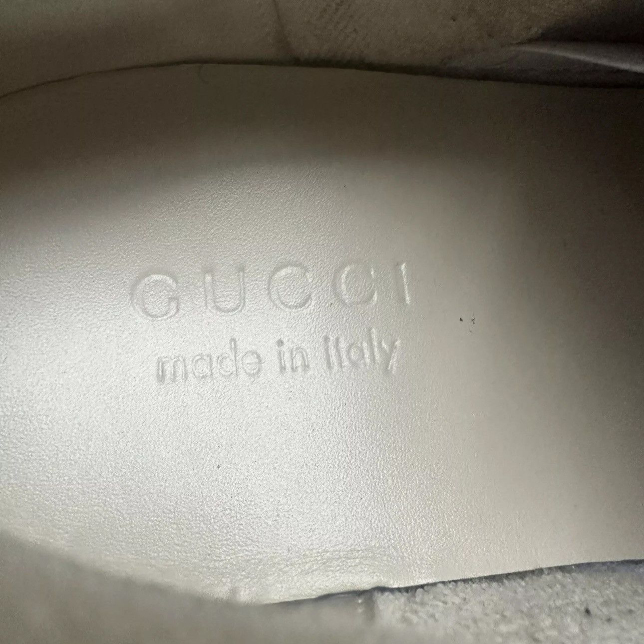 Gucci Gucci Double Screener Monogram sneakers Beige/white Grey Size US 10 / EU 43 - 7 Thumbnail