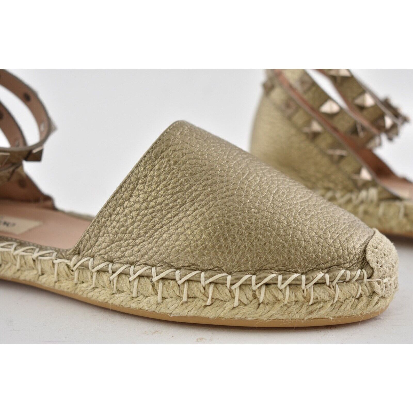 Valentino Valentino Rockstud Skin Metallic Wrap Around Stud Ankle Size US 11 / IT 41 - 6 Thumbnail