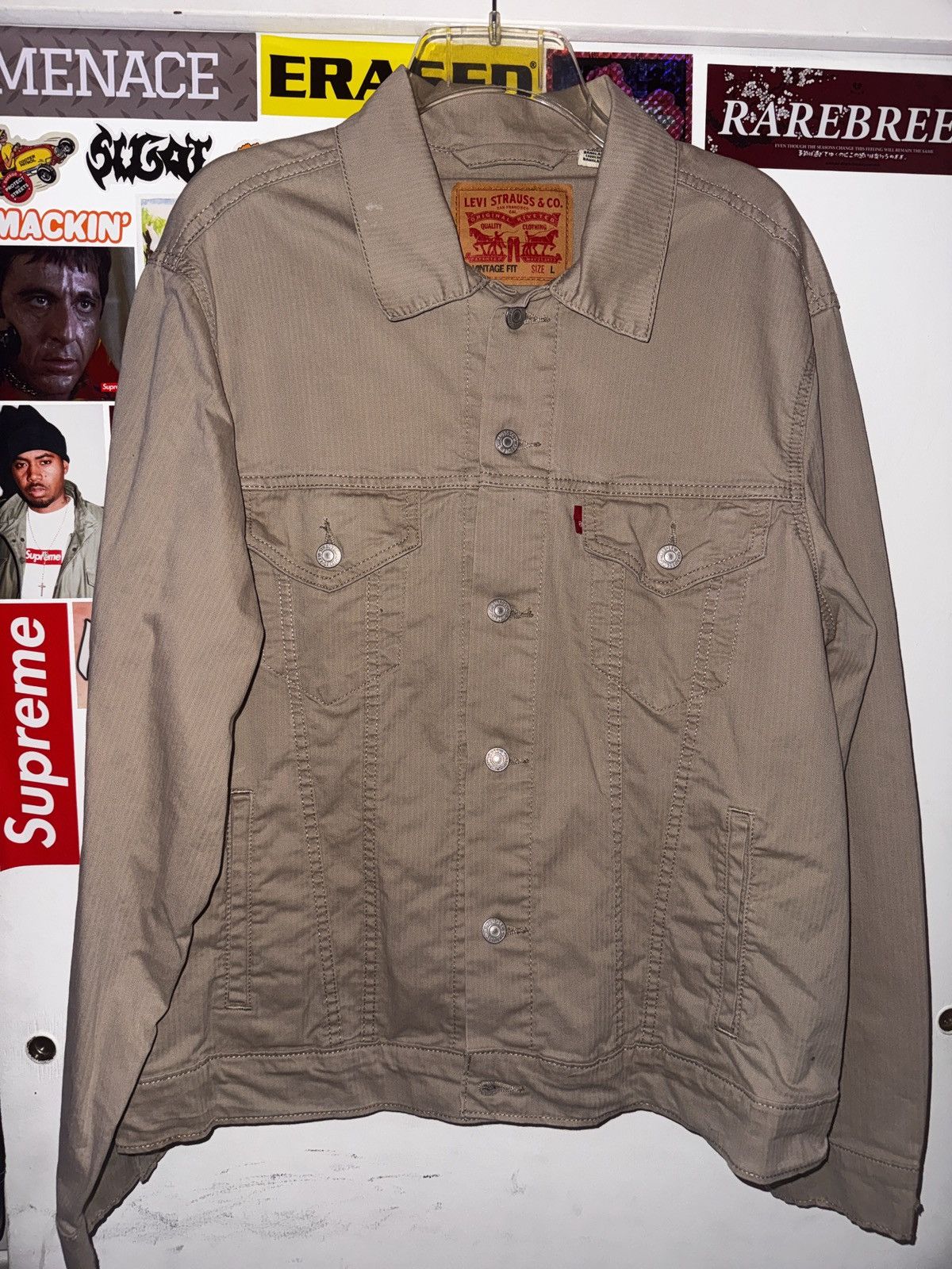 Levi's Vintage Clothing Levi’s Tan Jacket Size US L / EU 52-54 / 3 - 1 Thumbnail