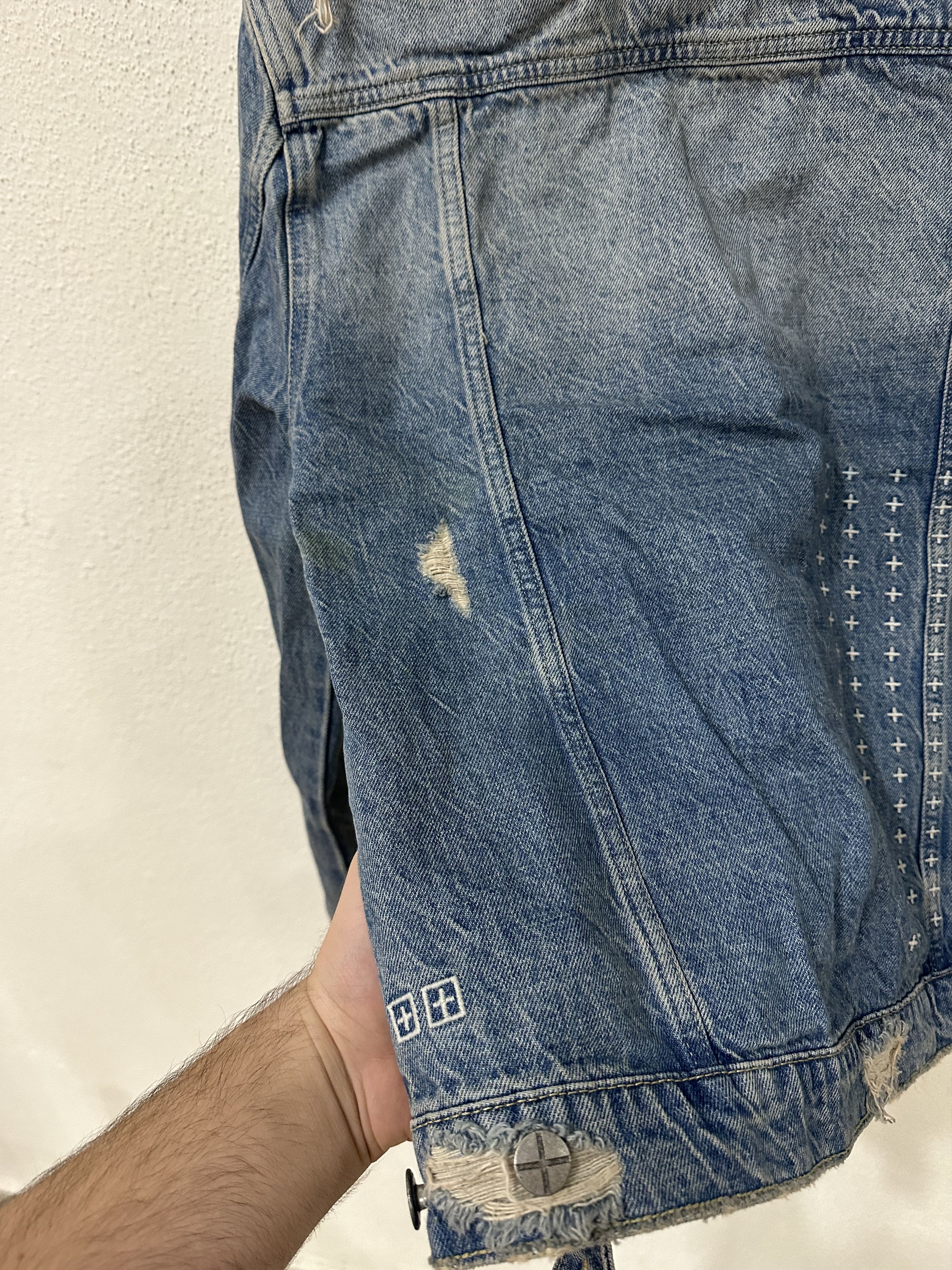Ksubi Ksubi Heritage Repair Denim Jacket Medium Size US M / EU 48-50 / 2 - 6 Thumbnail
