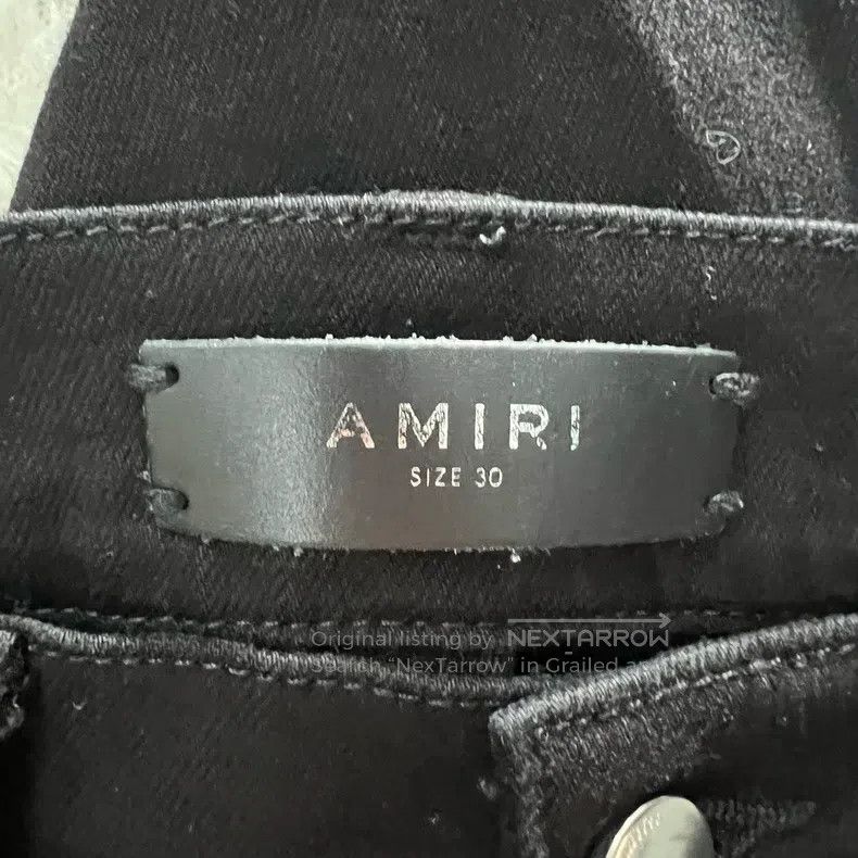 Amiri Amiri Size 30 Black jeans Size US 30 / EU 46 - 3 Thumbnail