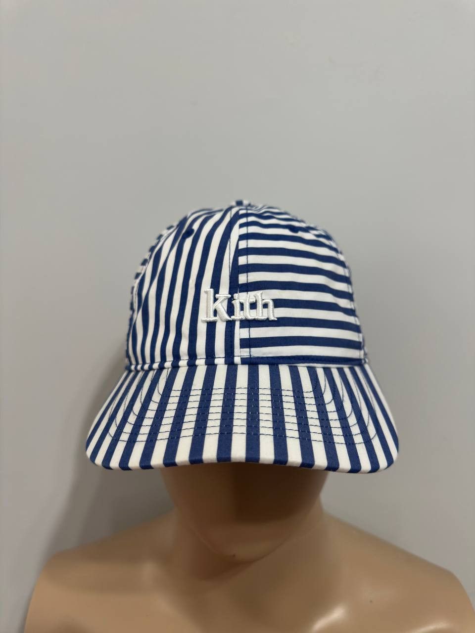 Kith Kith & Kin Serif Striped Cap Current Size ONE SIZE - 1 Thumbnail