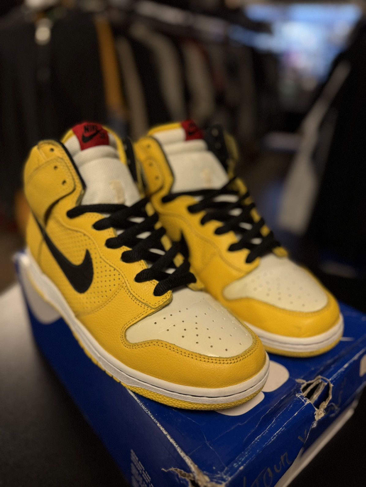 Size 11 Nike SB Dunk High Premium Wet Floor OG BOX 2009