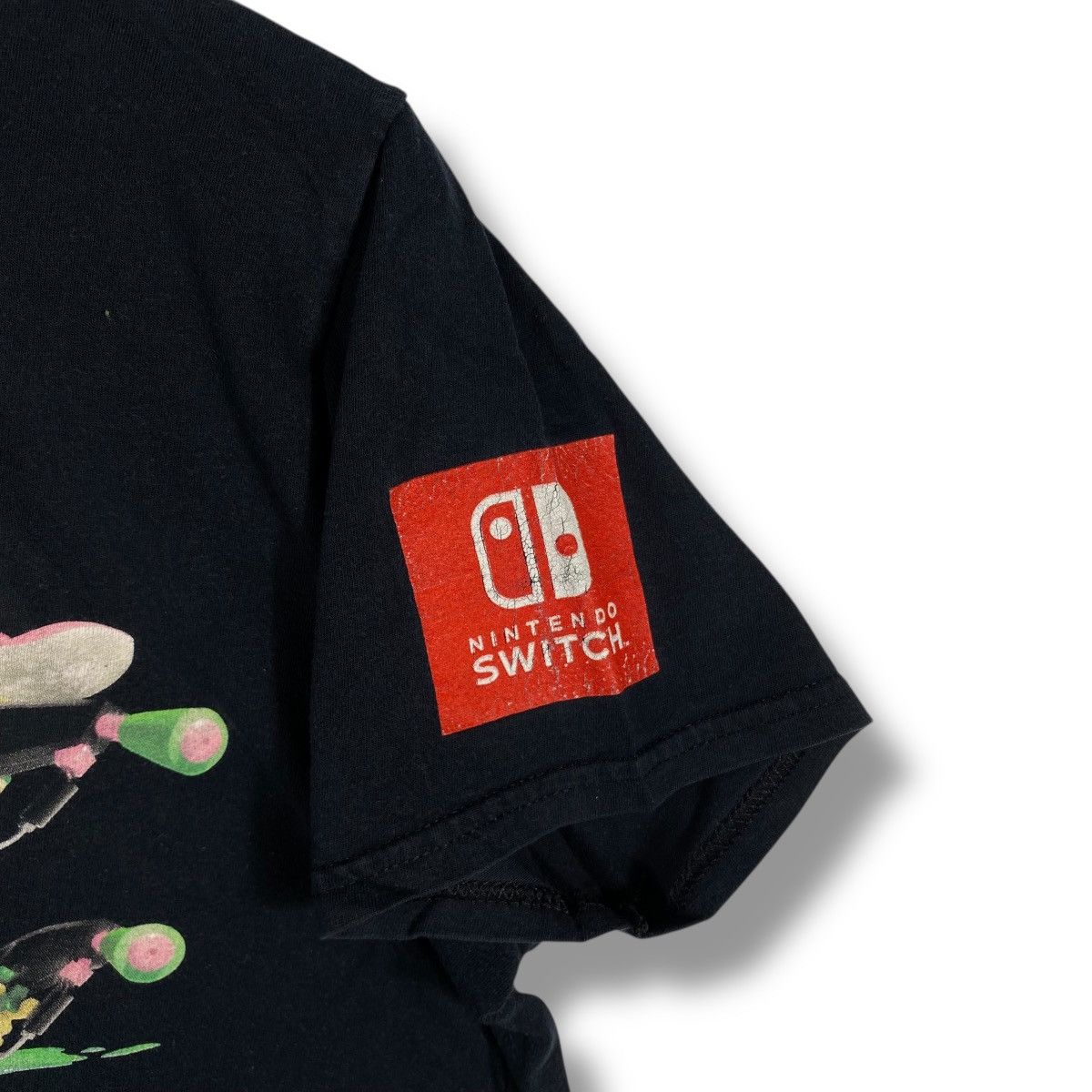 Nintendo × Vintage Vintage SPLATOON 2 Nintendo Switch Graphic Game Tee Shirt Size US M / EU 48-50 / 2 - 4 Thumbnail