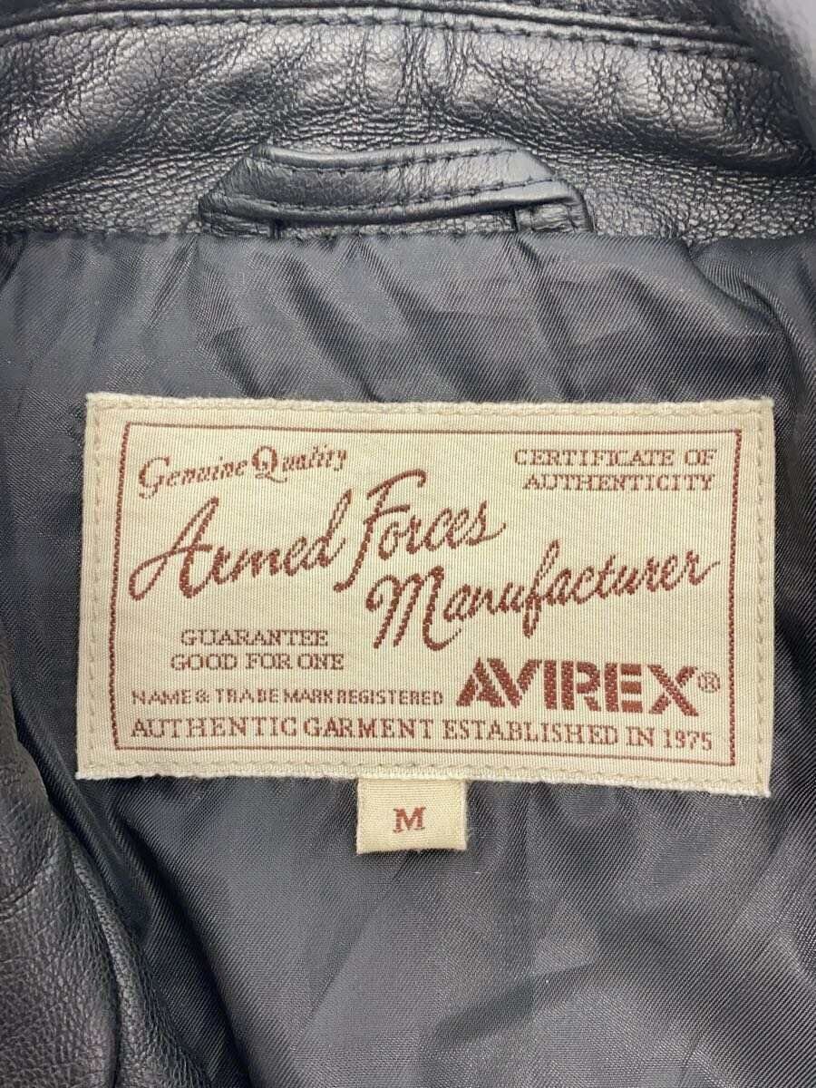 Avirex Avirex Sheep Leather Double Rider Jacket Black Size US M / EU 48-50 / 2 - 3 Thumbnail