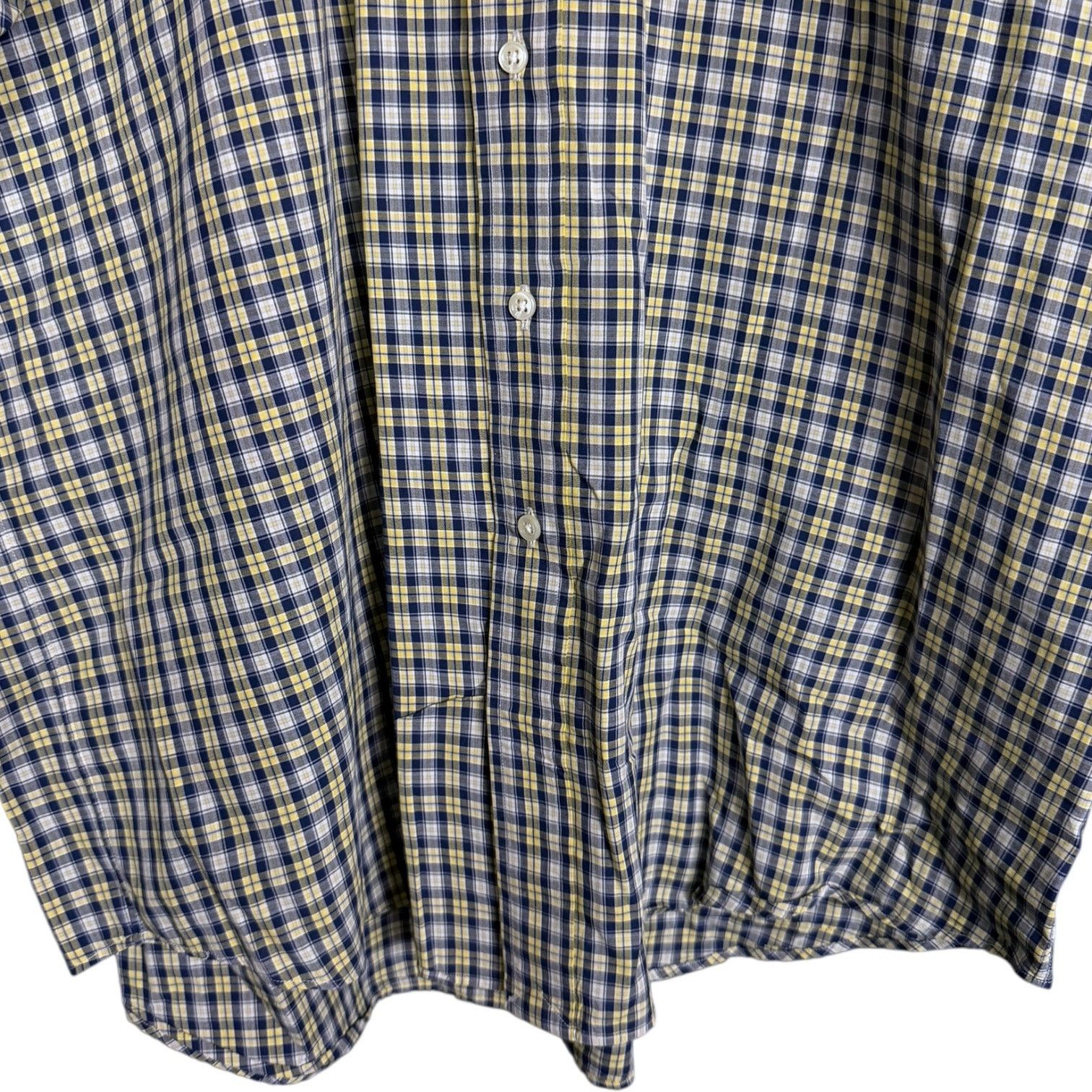 Polo Ralph Lauren Vtg Ralph Lauren Men's Blake Yellow Short Sleeve Button Up L Size US L / EU 52-54 / 3 - 3 Thumbnail