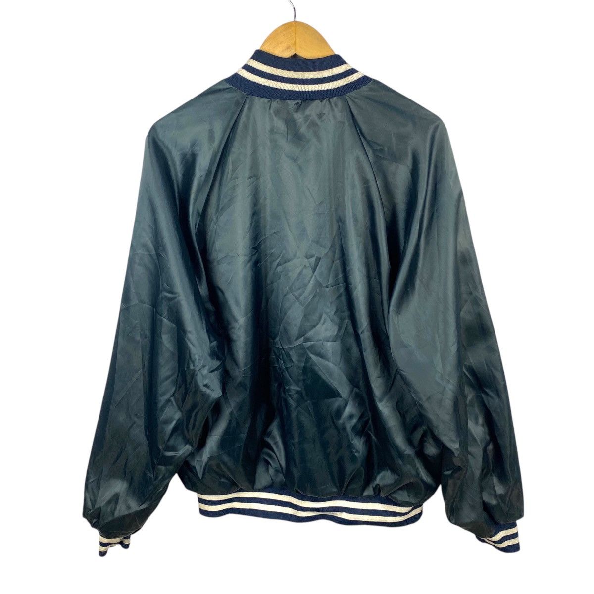 MLB × New York Yankees 💥90s MLB NEW YORK YANKEES VARSITY BOMBER JACKET Size US L / EU 52-54 / 3 - 7 Thumbnail