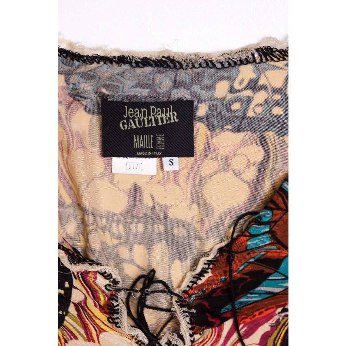 Jean Paul Gaultier Jean Paul Gaultier Butterfly Tie-Up Mesh Long Sleeve Top Size S / US 4 / IT 40 - 6 Thumbnail