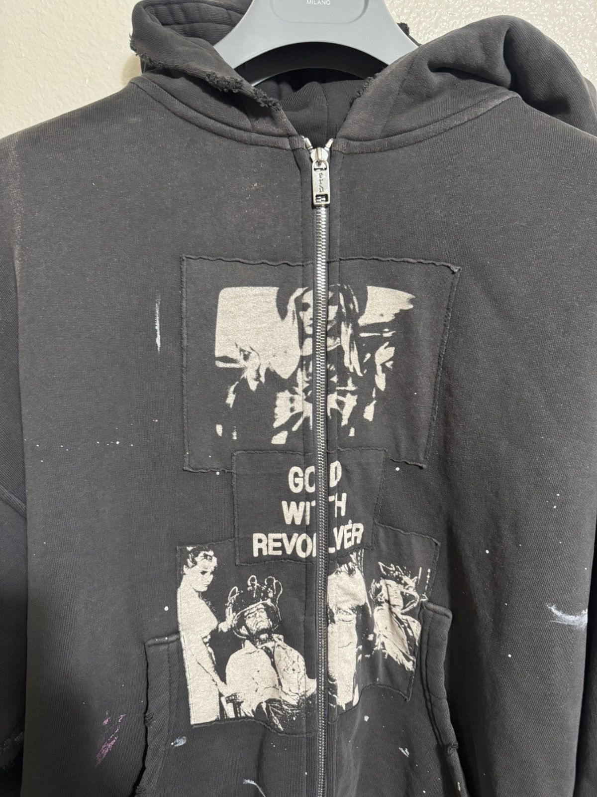 Enfants Riches Deprimes ERD FW25 God with Revolver Zip Up Hoodie Size US M / EU 48-50 / 2 - 3 Thumbnail