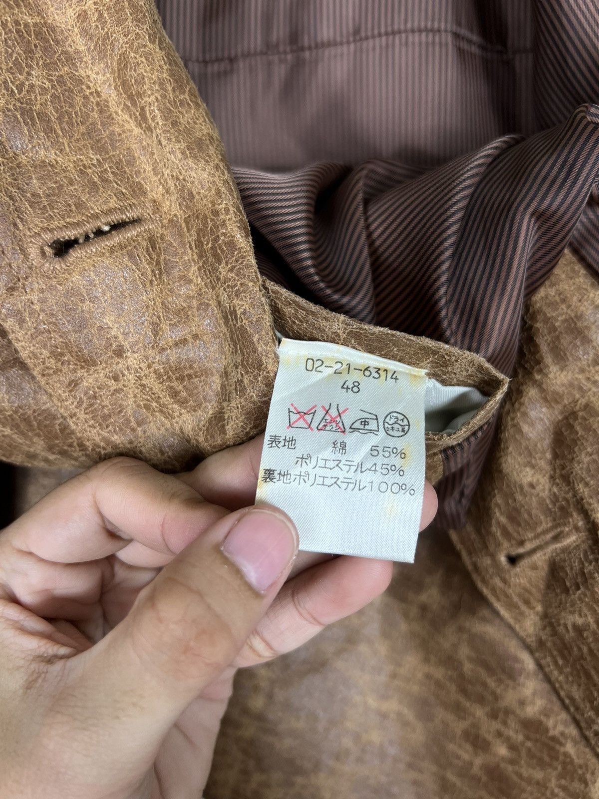 Japanese Brand × Tornado Mart 🔥 ASM MOLESKIN LIGHTHING JACKET Size US S / EU 44-46 / 1 - 14 Thumbnail