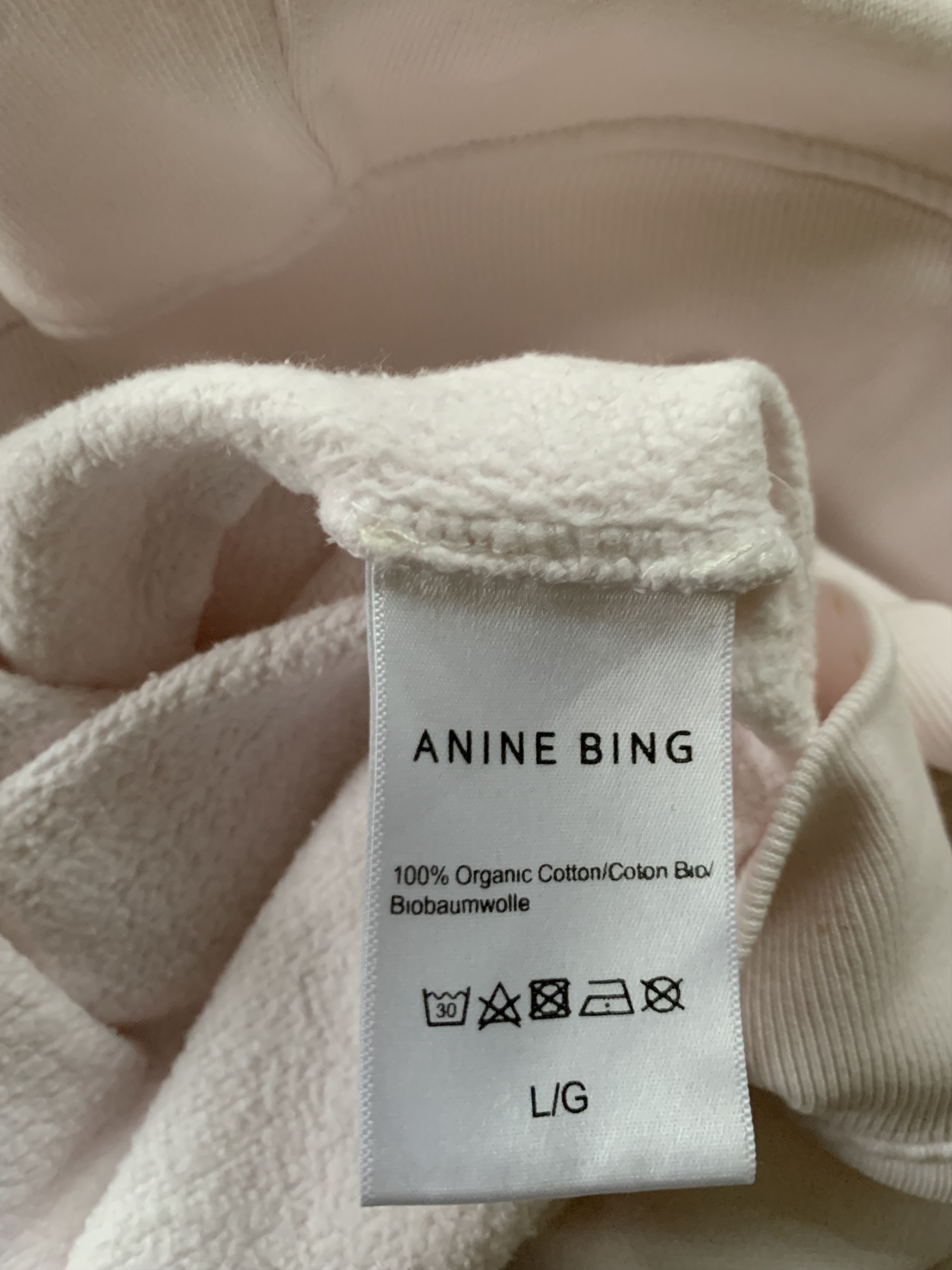 Anine Bing Anine Bing LA Beige Printed Sweatshirt 2012 Size L / US 10 / IT 46 - 8 Thumbnail