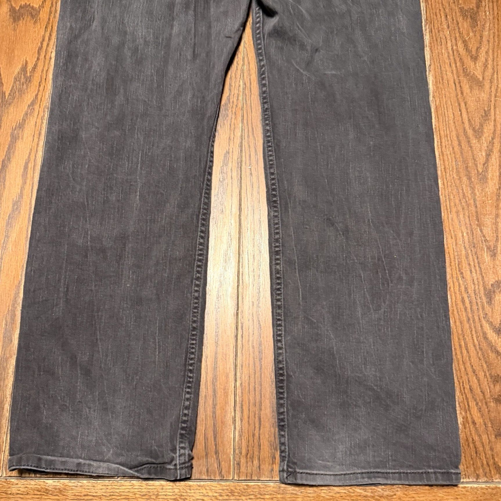 Levi's Levi’s 569 Loose Straight Faded Black Jeans Men’s 38x34 Stretch Denim Size US 38 / EU 54 - 6 Thumbnail