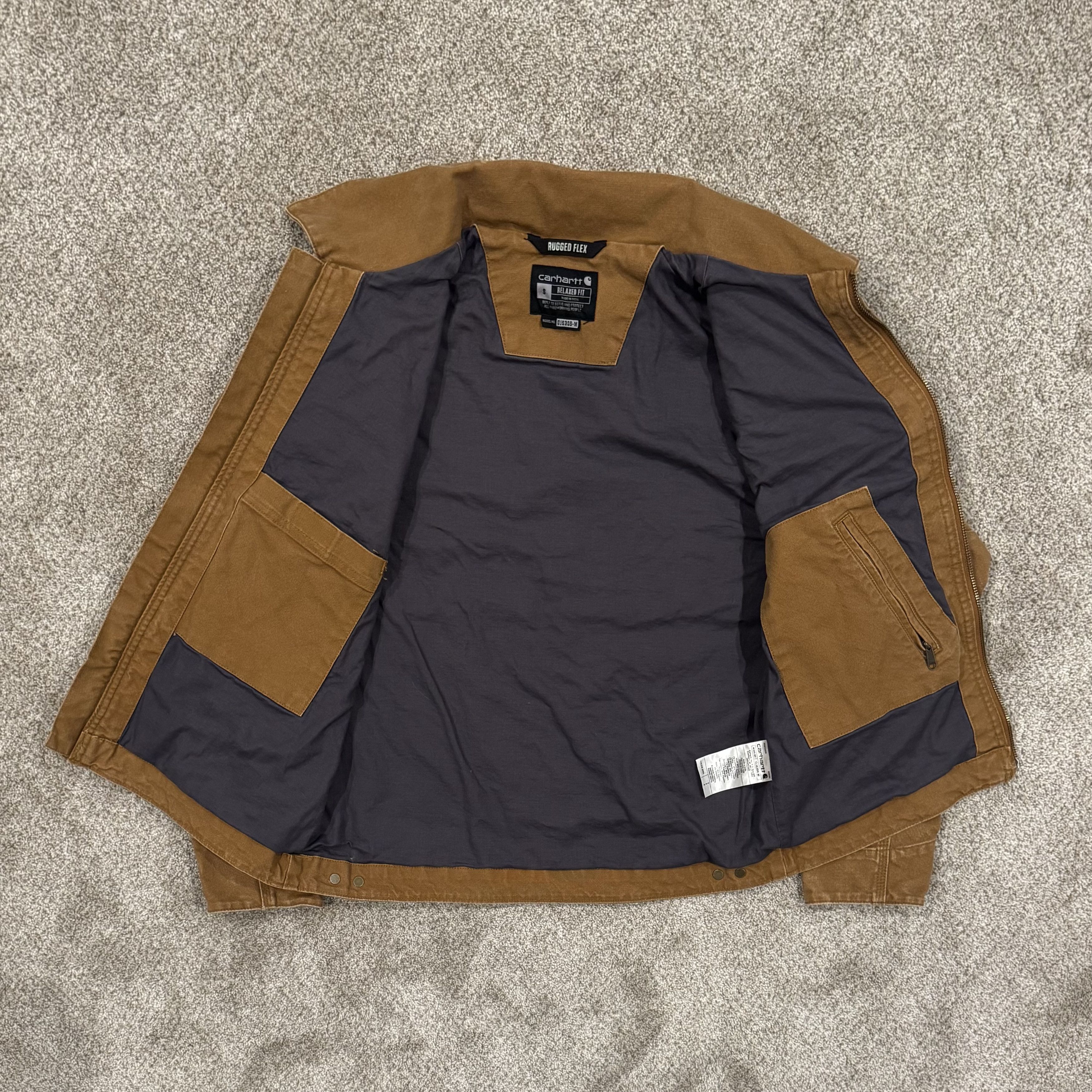 Carhartt Carhartt Men's Tan and Brown Jacket Size US S / EU 44-46 / 1 - 2 Thumbnail