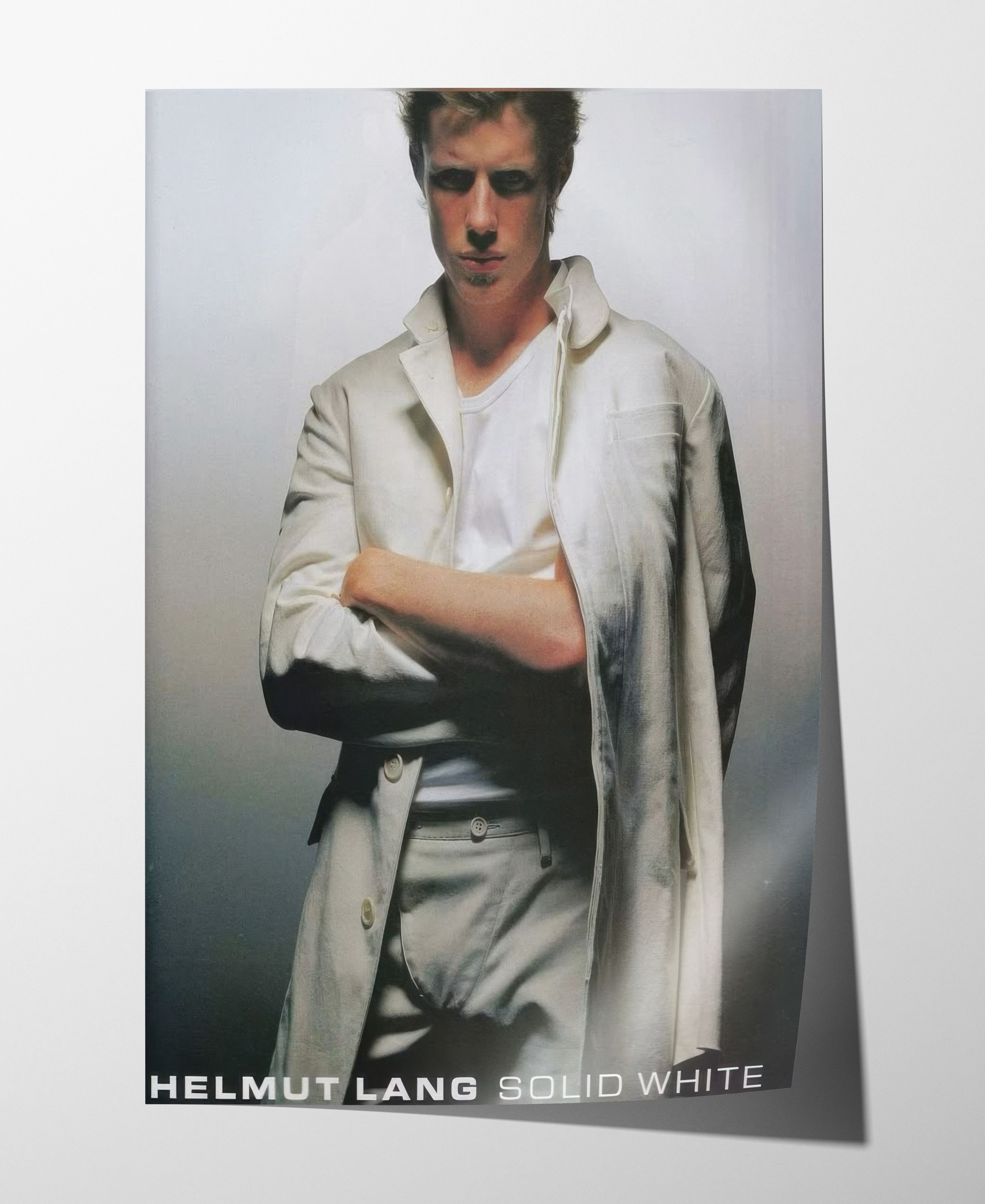 Helmut Lang 90s Helmut Lang Poster Gift Vintage Archive Lookbook Logo Size ONE SIZE - 1 Thumbnail