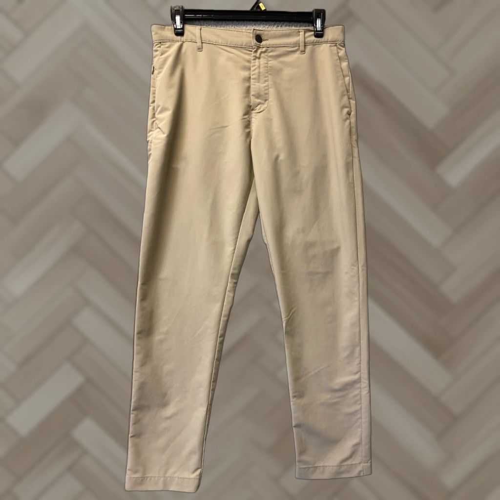 Banana Republic Banana Republic Golf Pants Mens 34X31 Beige Lightweight Comfort Performance Size US 34 / EU 50 - 1 Thumbnail