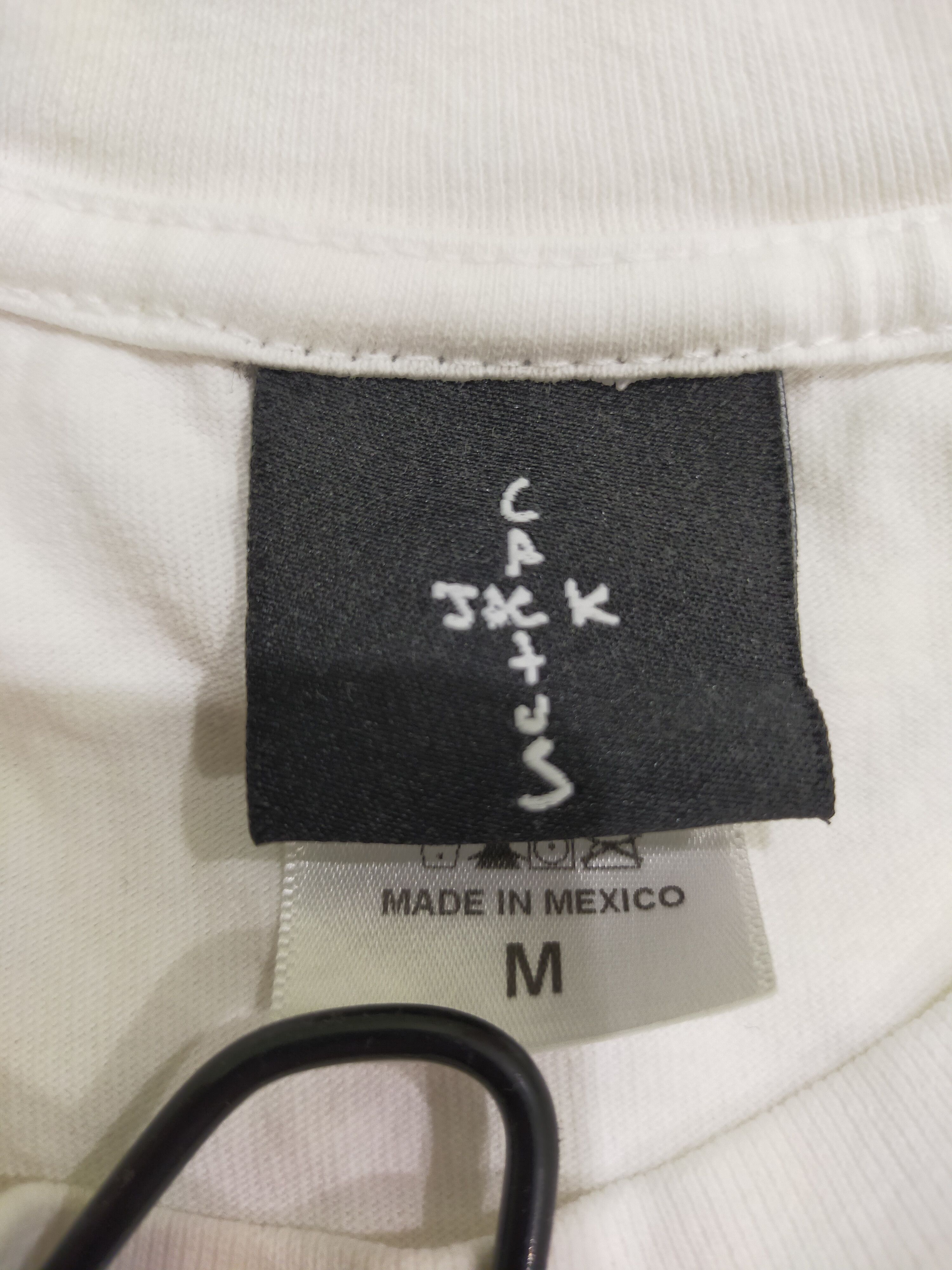 Travis Scott Travis Scott Elkins Knights Utopia white shirt tour merch Size US M / EU 48-50 / 2 - 13 Thumbnail