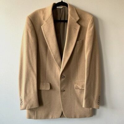 Turnbury Turnbury Sport Coat Mens Size 42R 100% Camel Hair Khaki Beig Size 42R - 1 Thumbnail