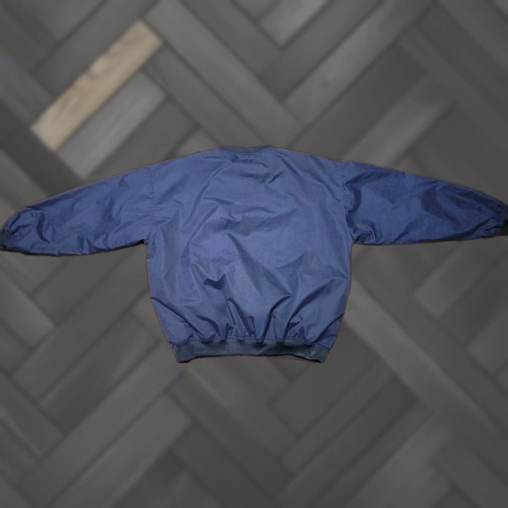 Big Dogs BIG DOGS Jacket Mens L Large Blue V Neck Windbreaker Pullover Lined Vintage Jacket Size US L / EU 52-54 / 3 - 1 Thumbnail