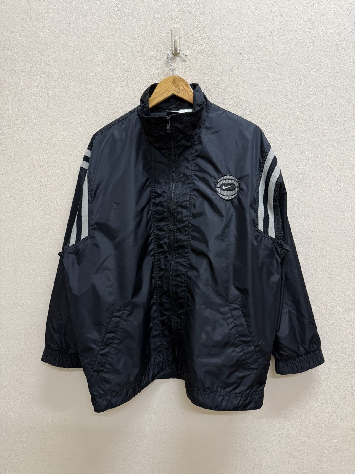 Nike Vintage 90s Nike Basketball Windbreaker Jacket Size US XXL / EU 58 / 5 - 16 Thumbnail