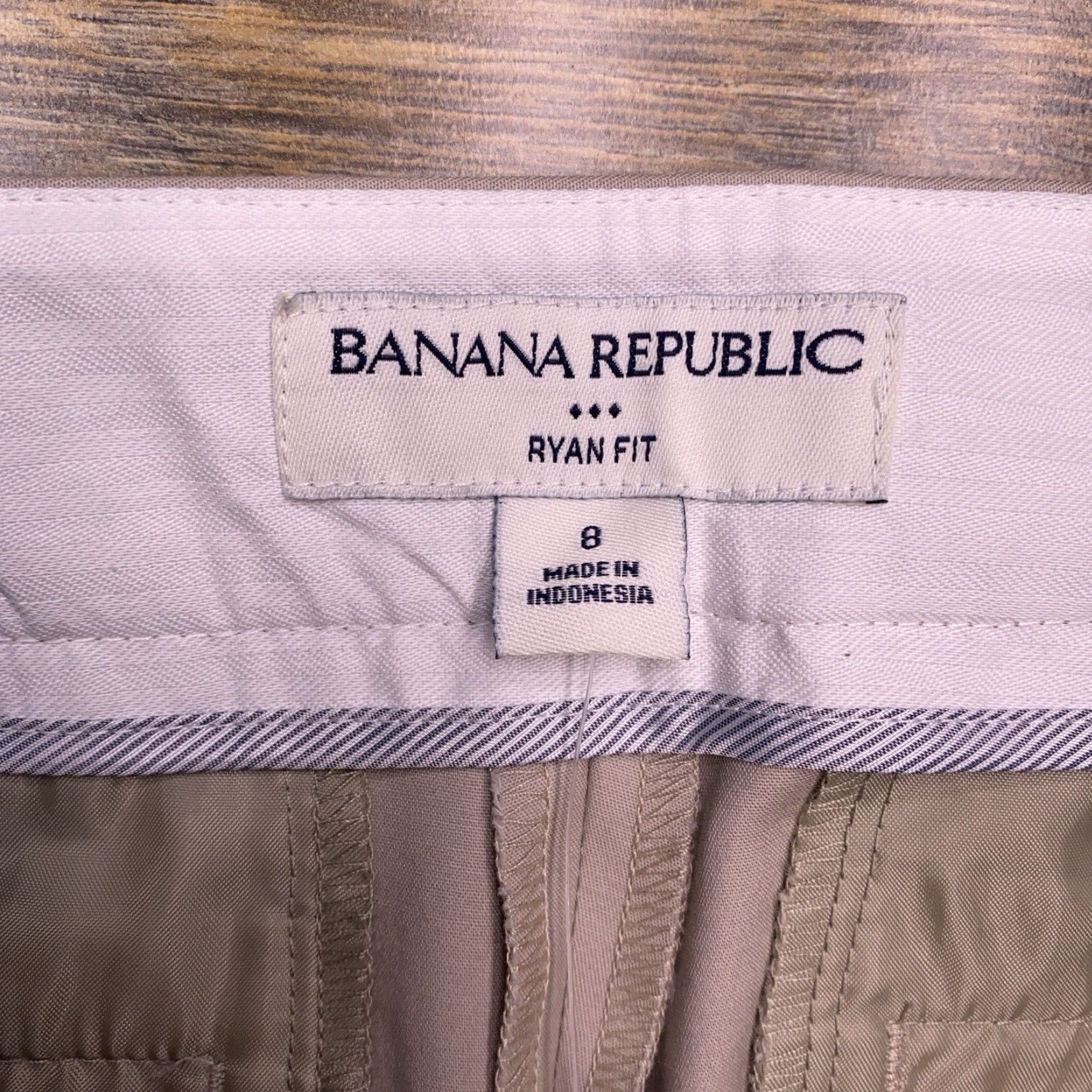 Banana Republic Banana Republic Ryan Fit Pants 8 Khaki Brown Mid Rise Stretch Regular Women Pants Modest Chino Straight Pockets Solid Casual Workwear Knockoffs? Size 30" / US 8 / IT 44 - 4 Thumbnail