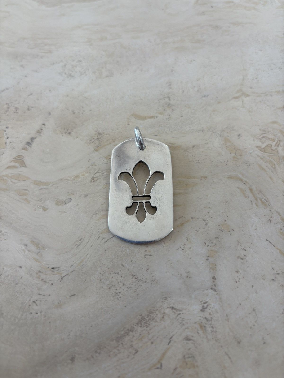 Chrome Hearts Chrome Hearts Fleur Dog Tag Pendant Size ONE SIZE - 3 Thumbnail