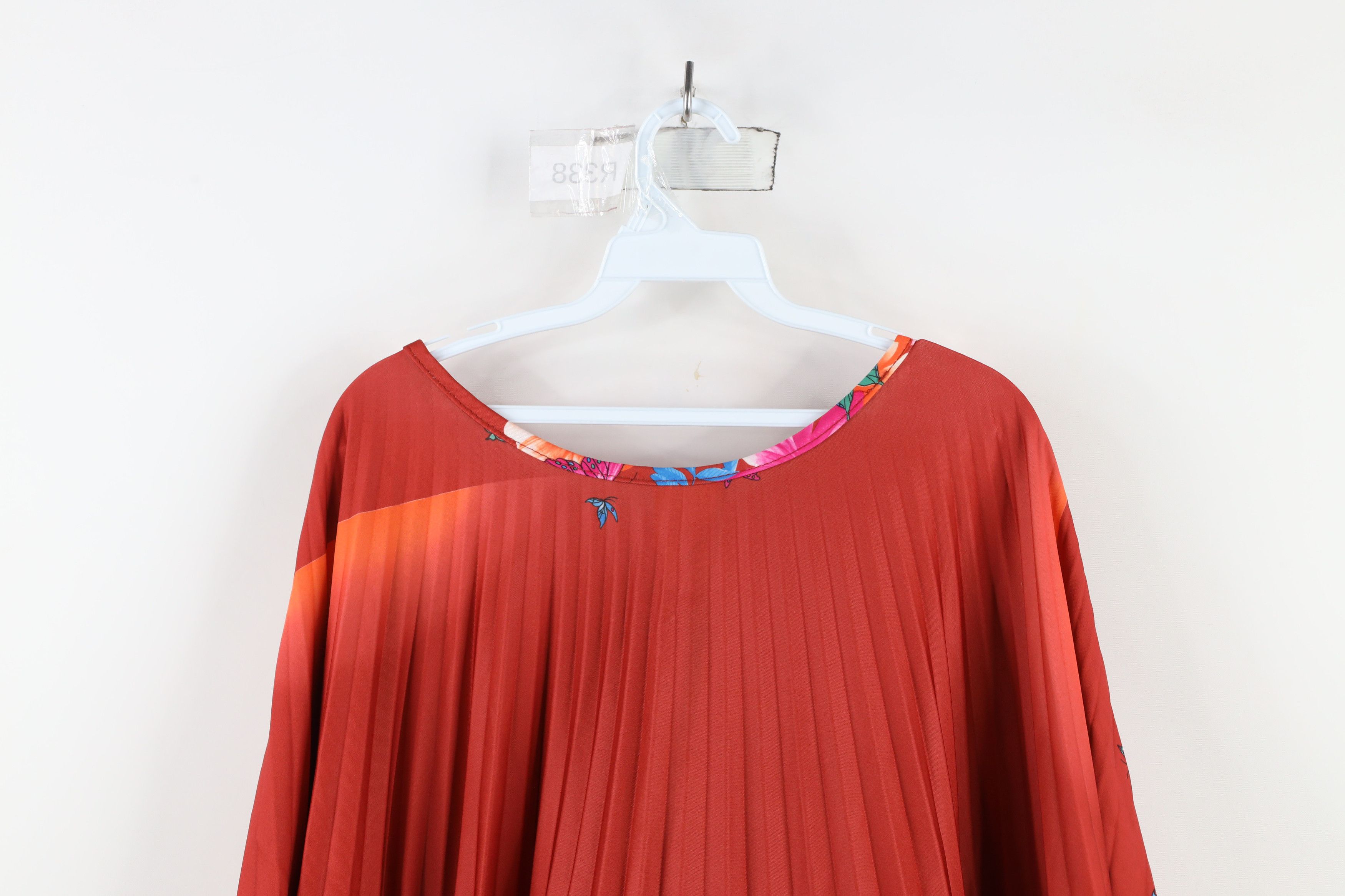 Vintage Vintage 70s Boho Chic Butterfly Flower Cape Shirt USA Size ONE SIZE - 13 Thumbnail